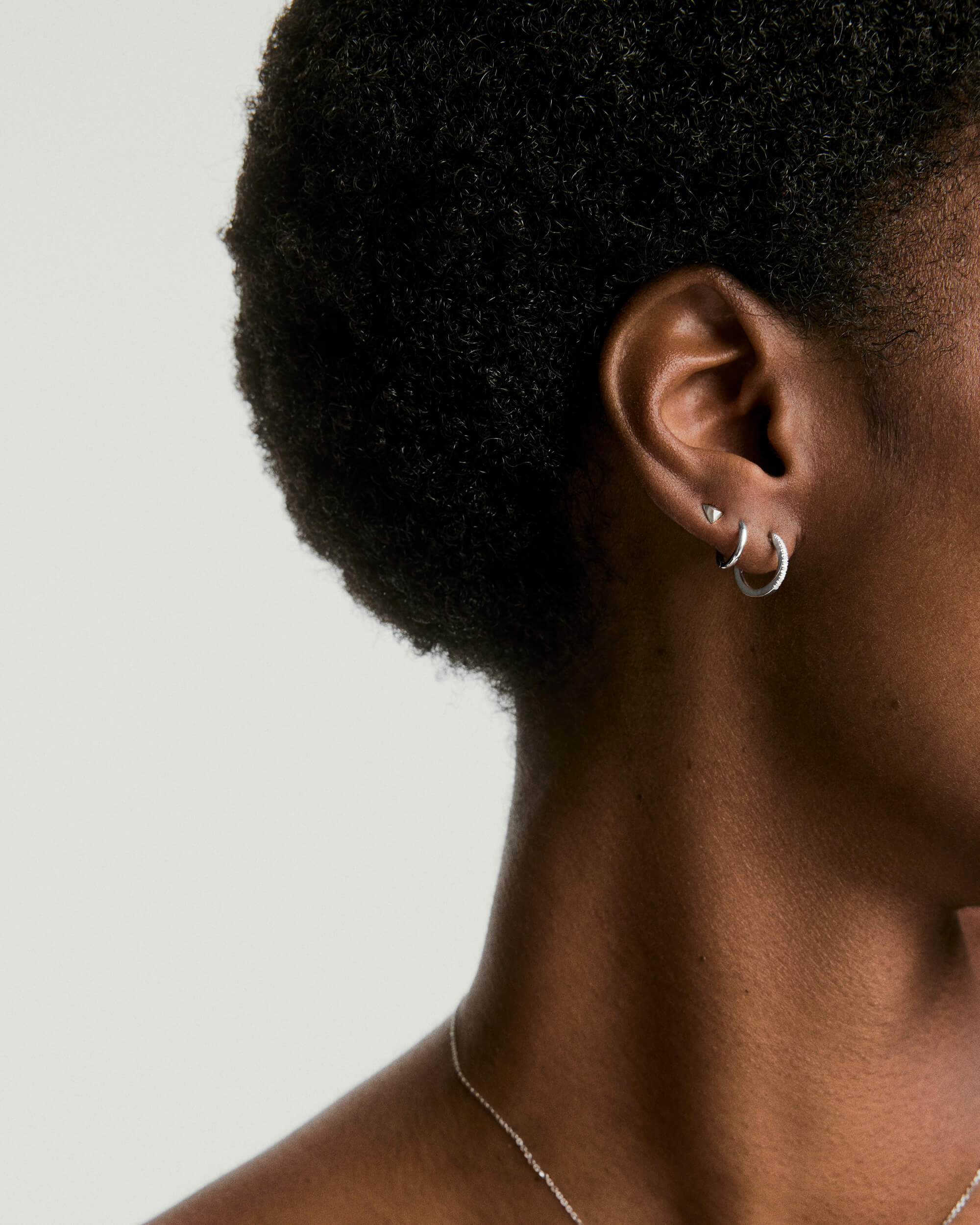 Piercing Studio - Puffy Pyramid Flat Back Stud