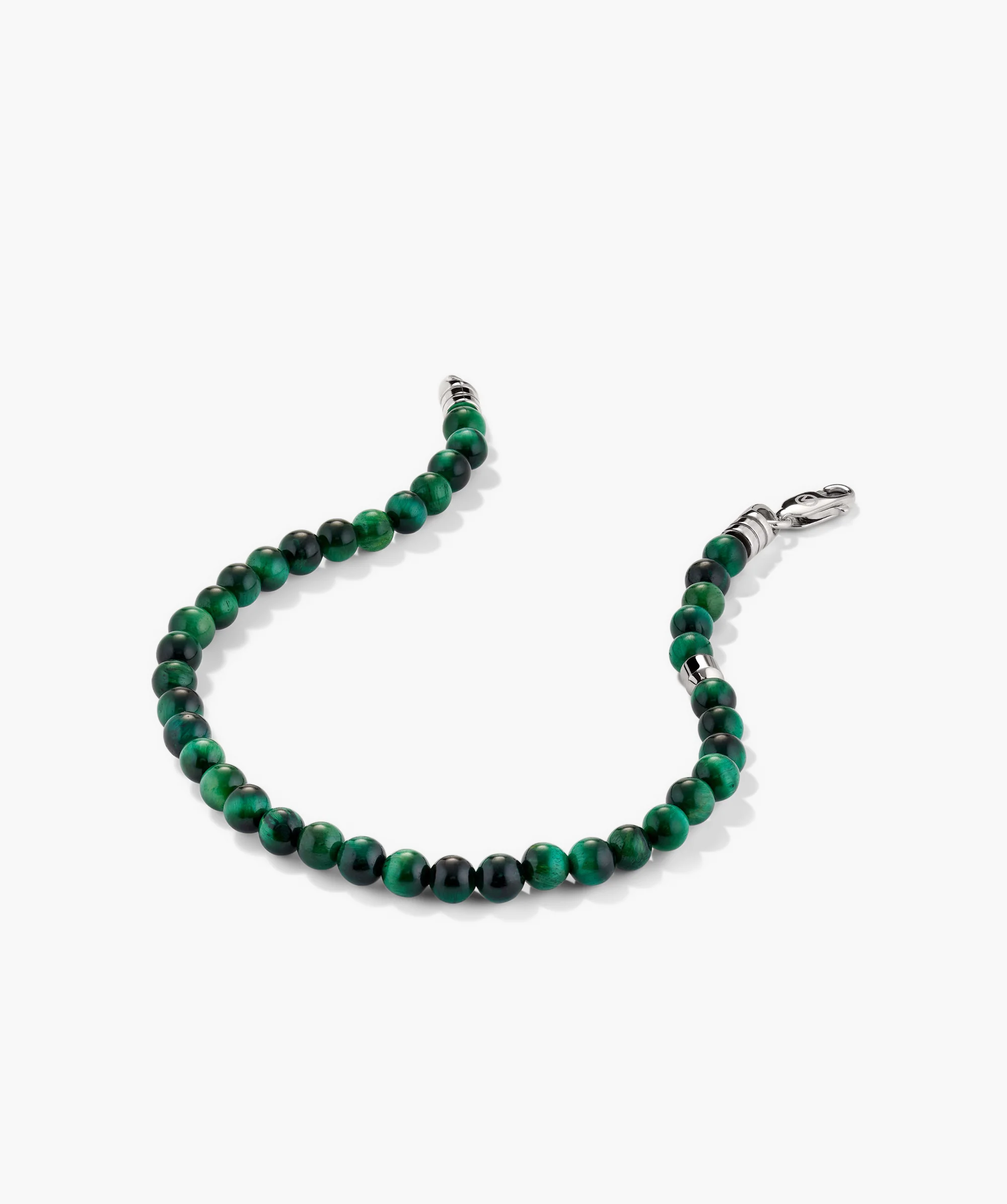 4mm Gemstone Beaded Bracelet