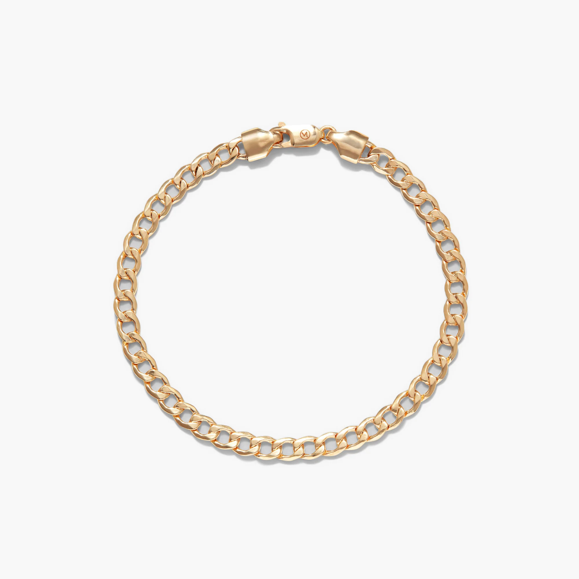 Flat Curb Chain Bracelet