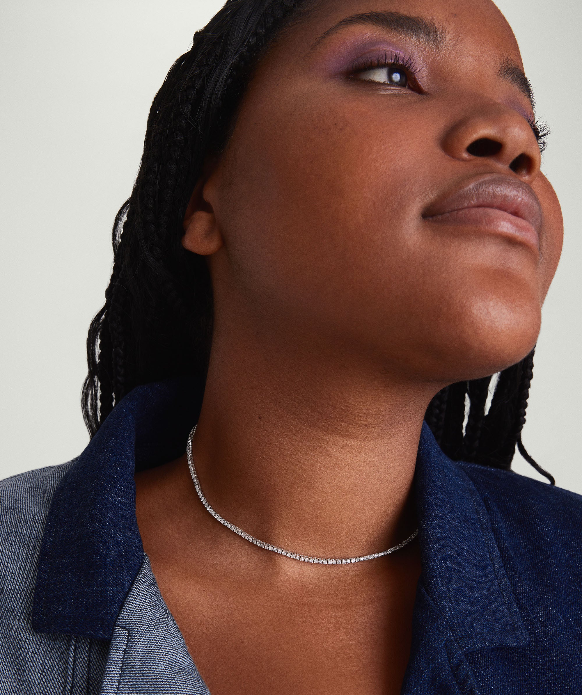 Diamond Tennis Necklace 1.8mm