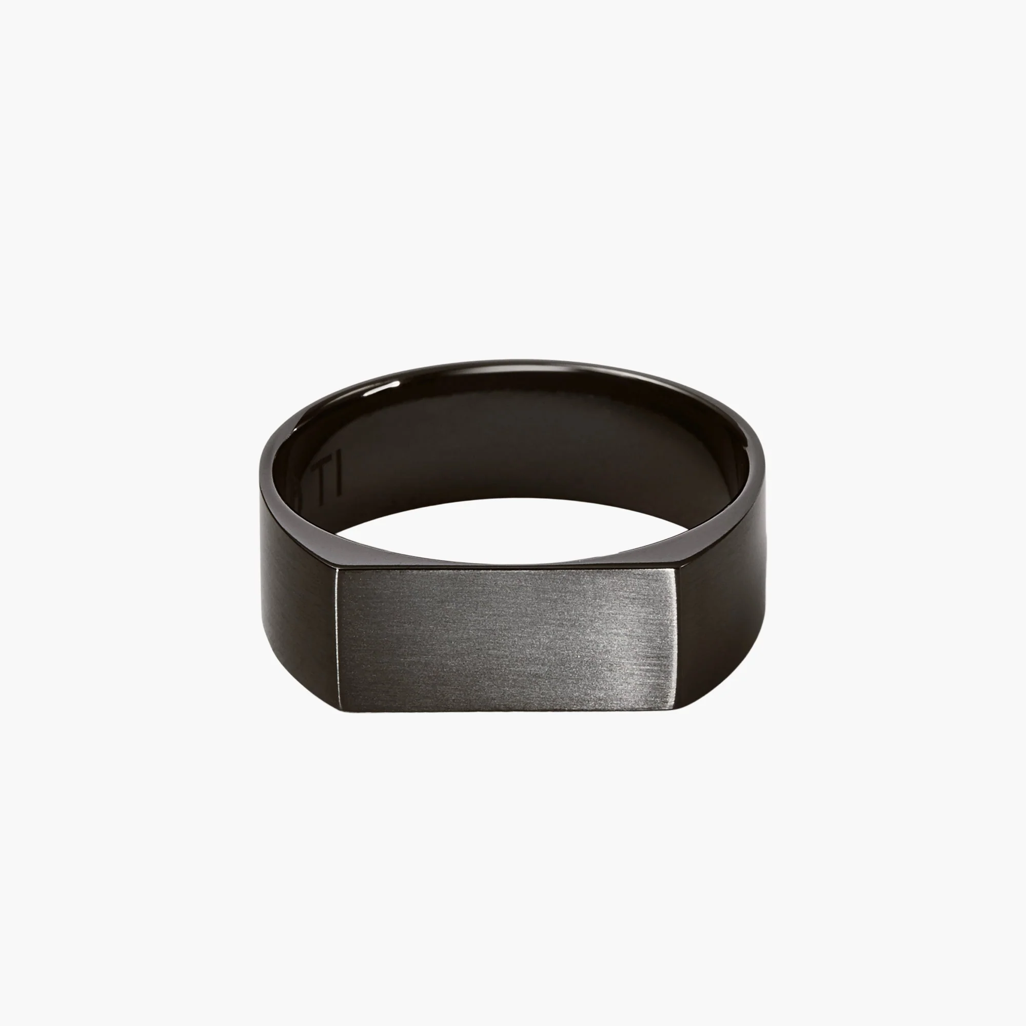 Slim Rectangular Signet Ring