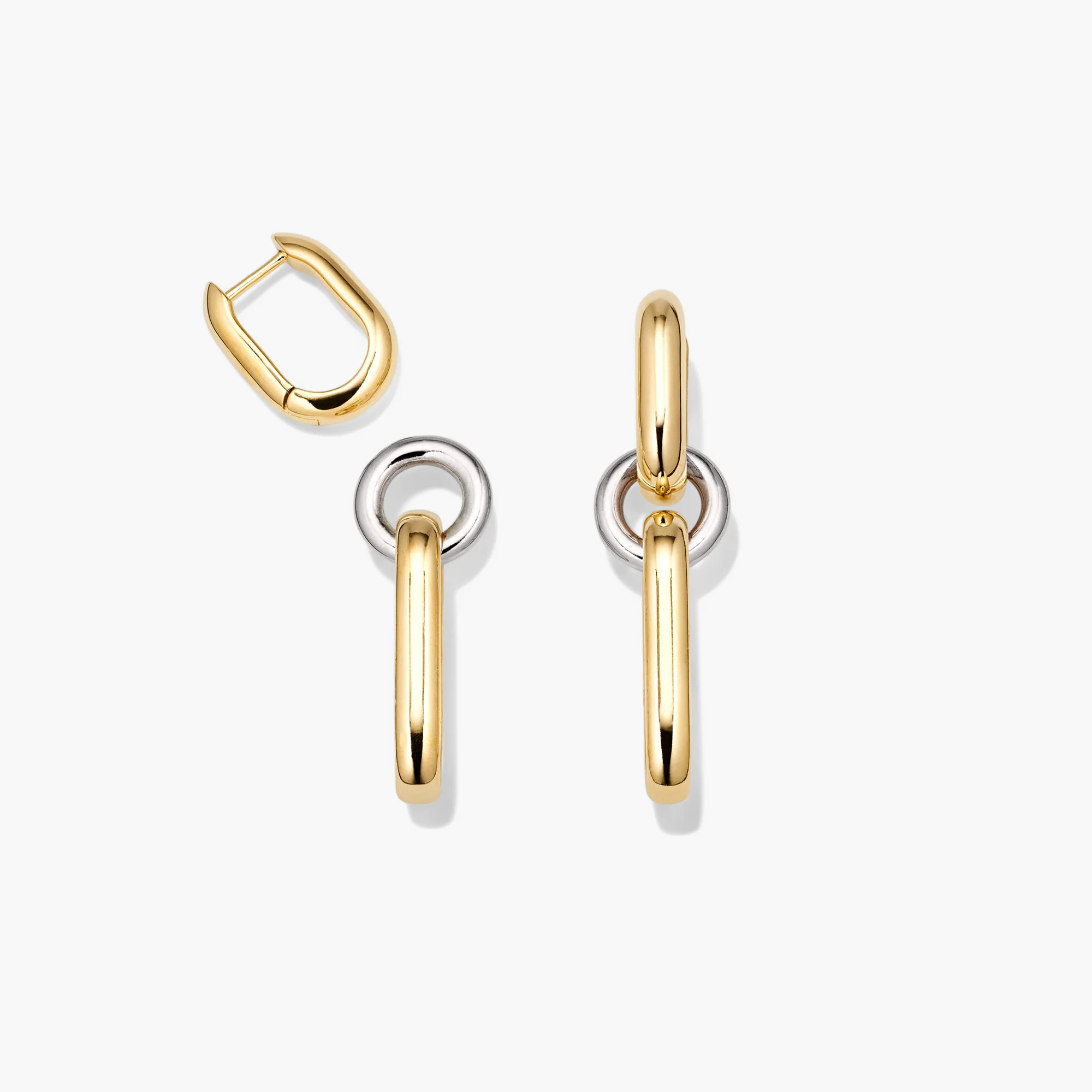 Mixed Convertible Link Earrings