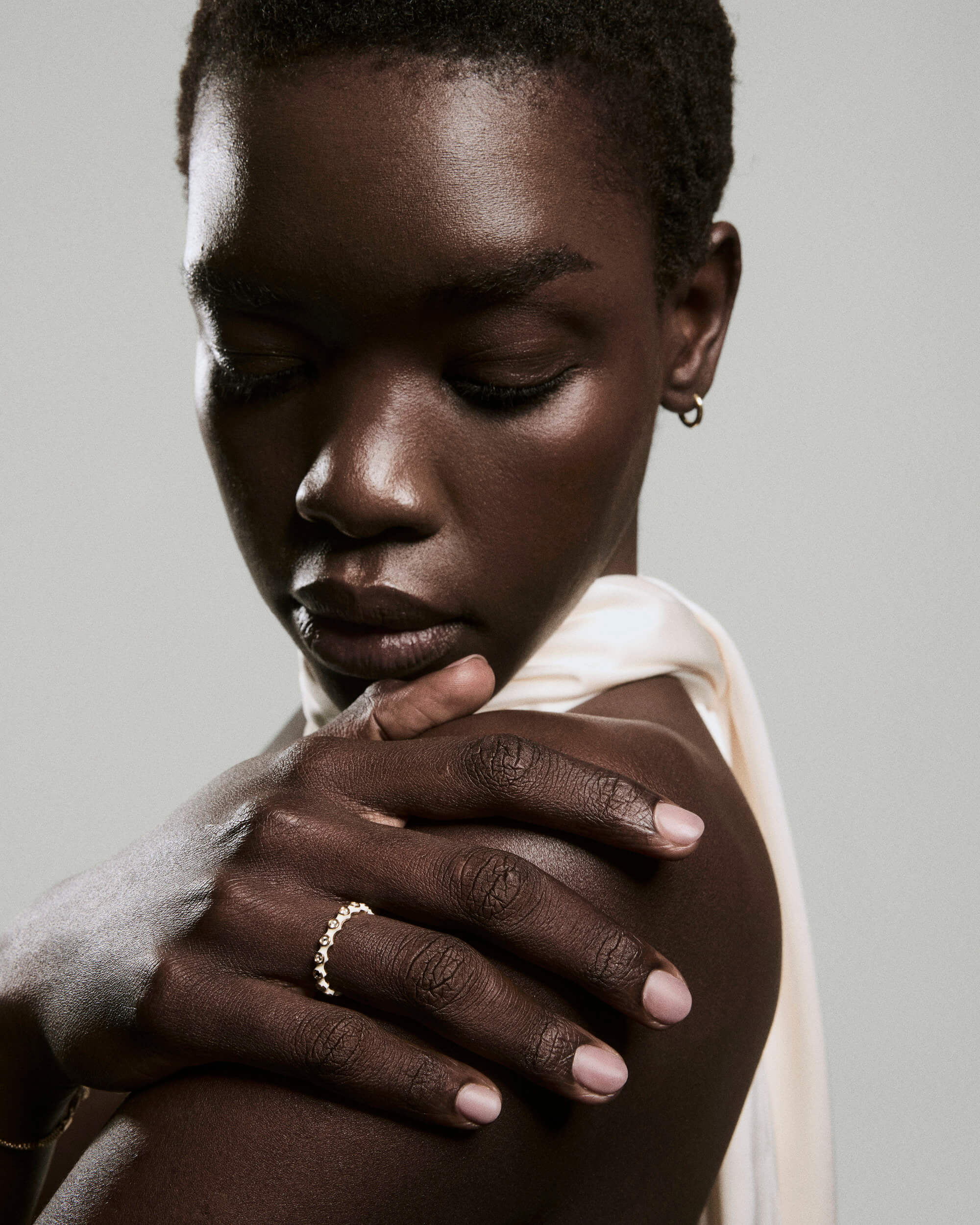 Enamel Charlotte Stacker Ring