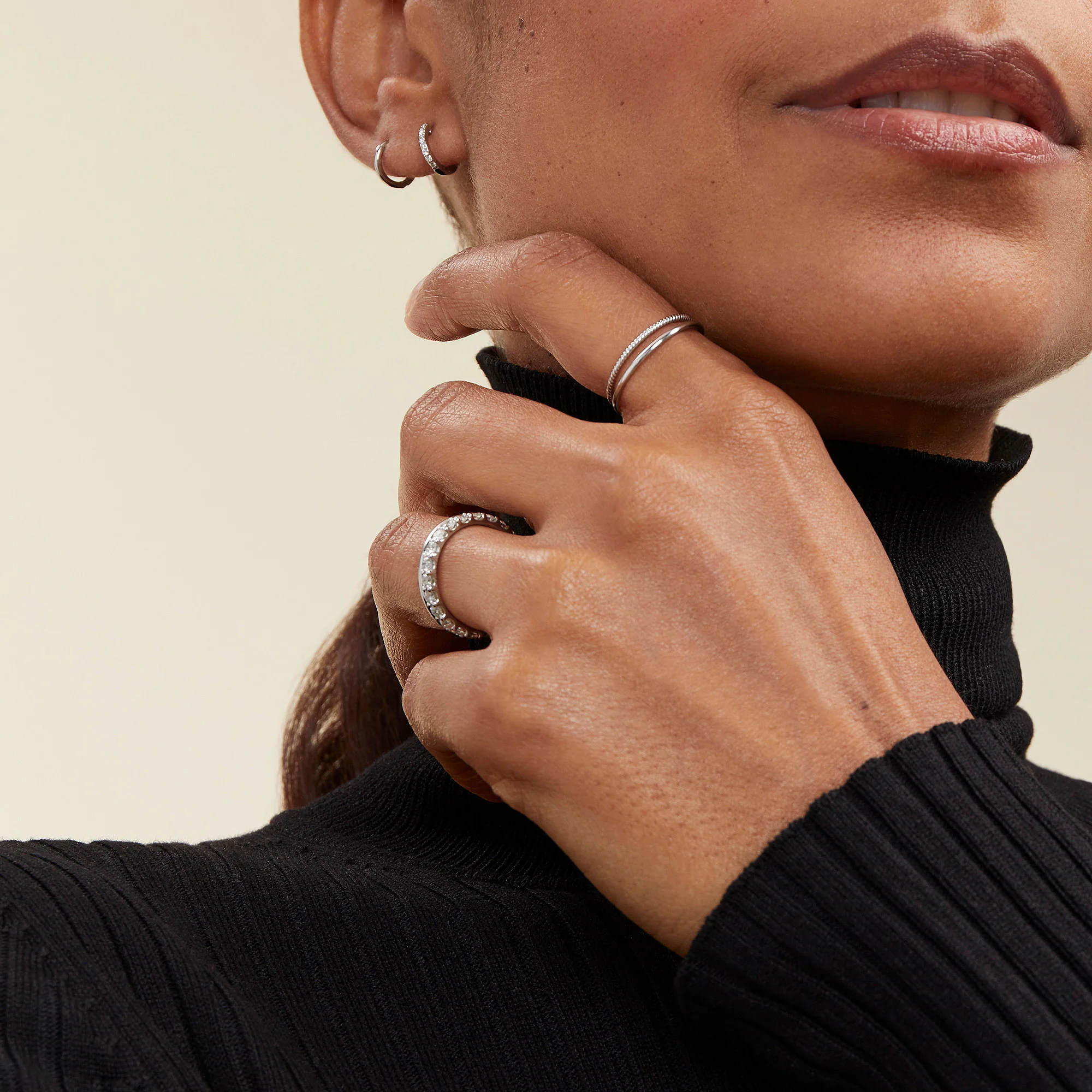 Bold Diamond Eternity Ring