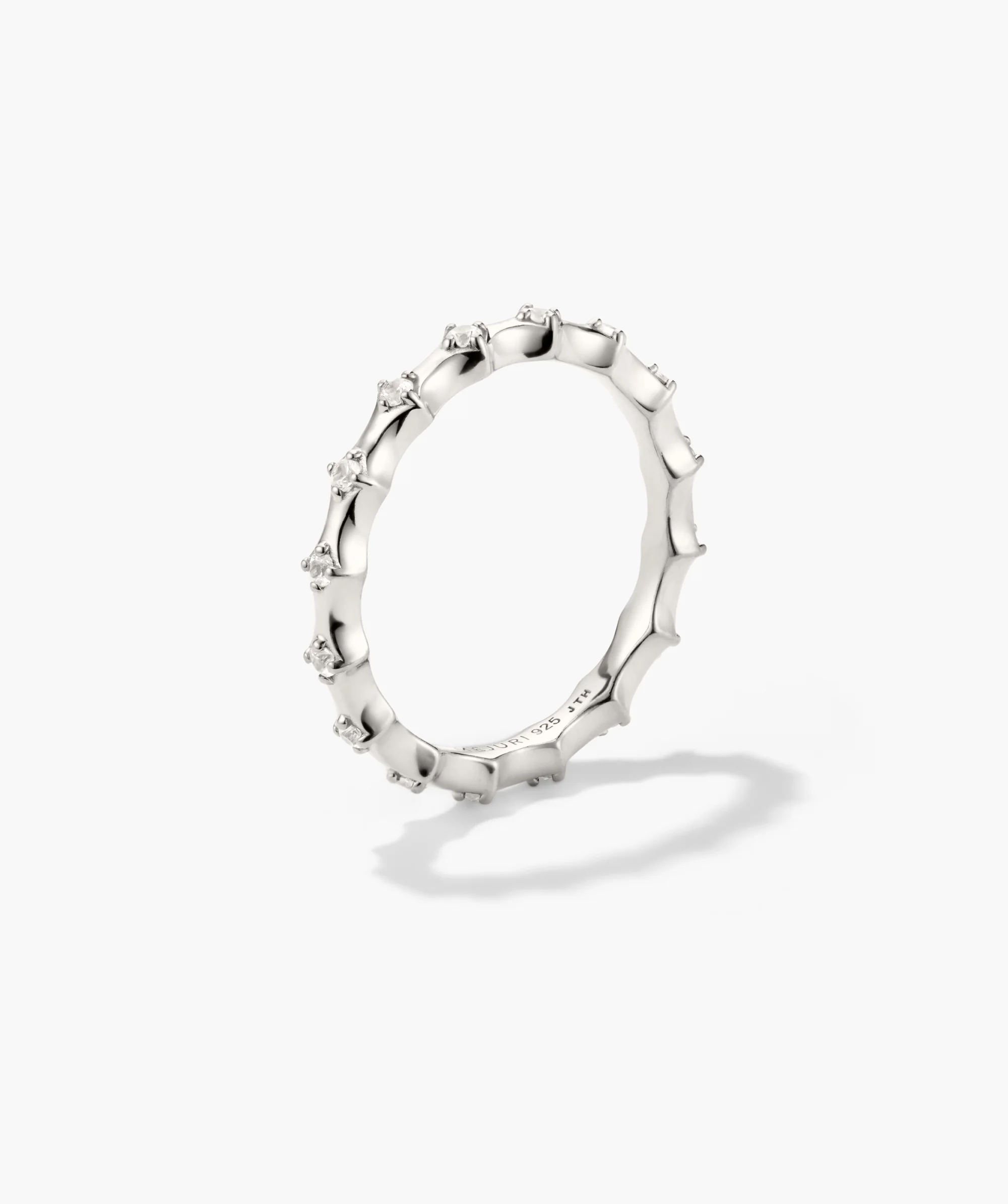 Charlotte Crest Stacker Ring