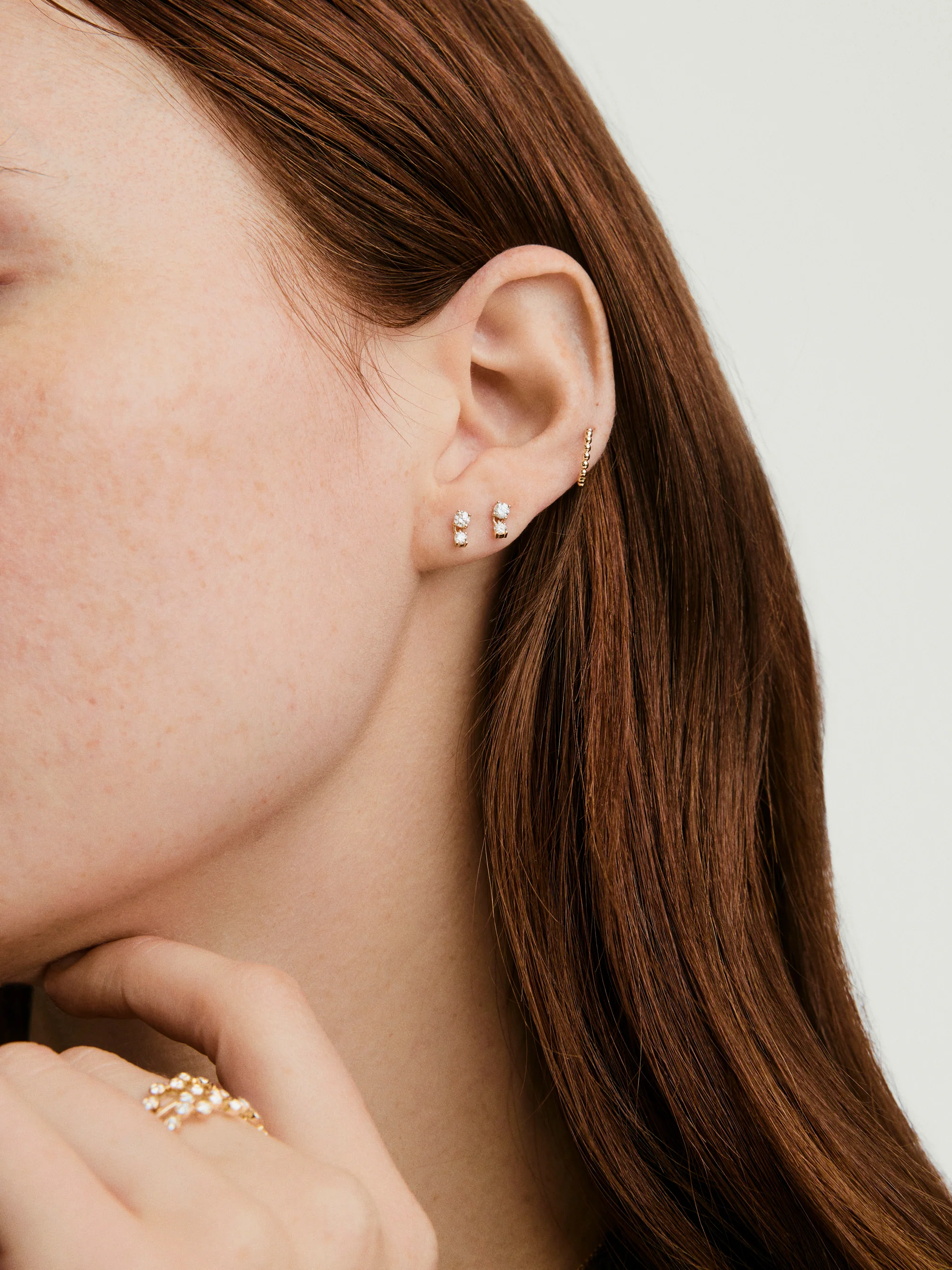 Droplet Lab Grown Diamond Studs