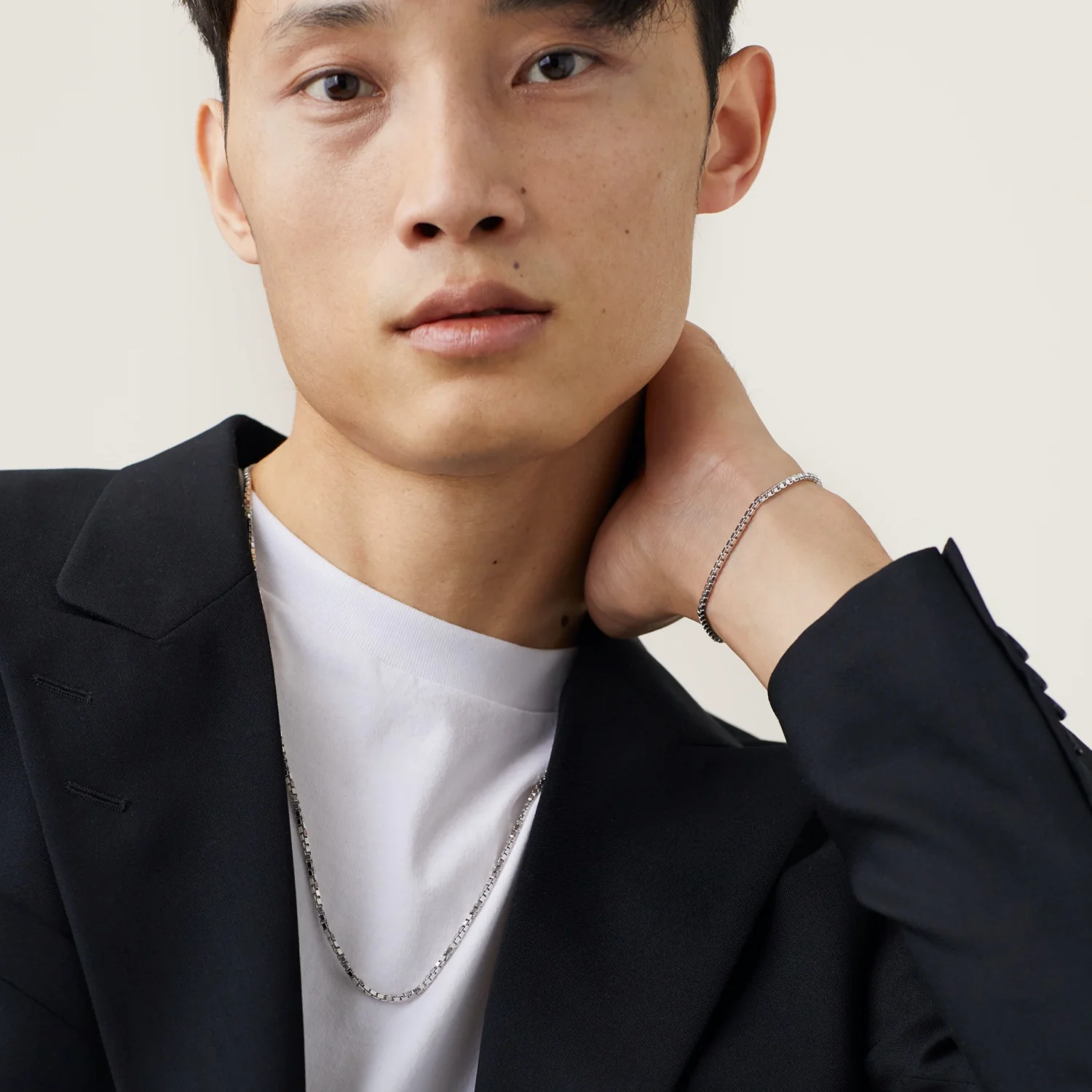 Square Box Chain Bracelet