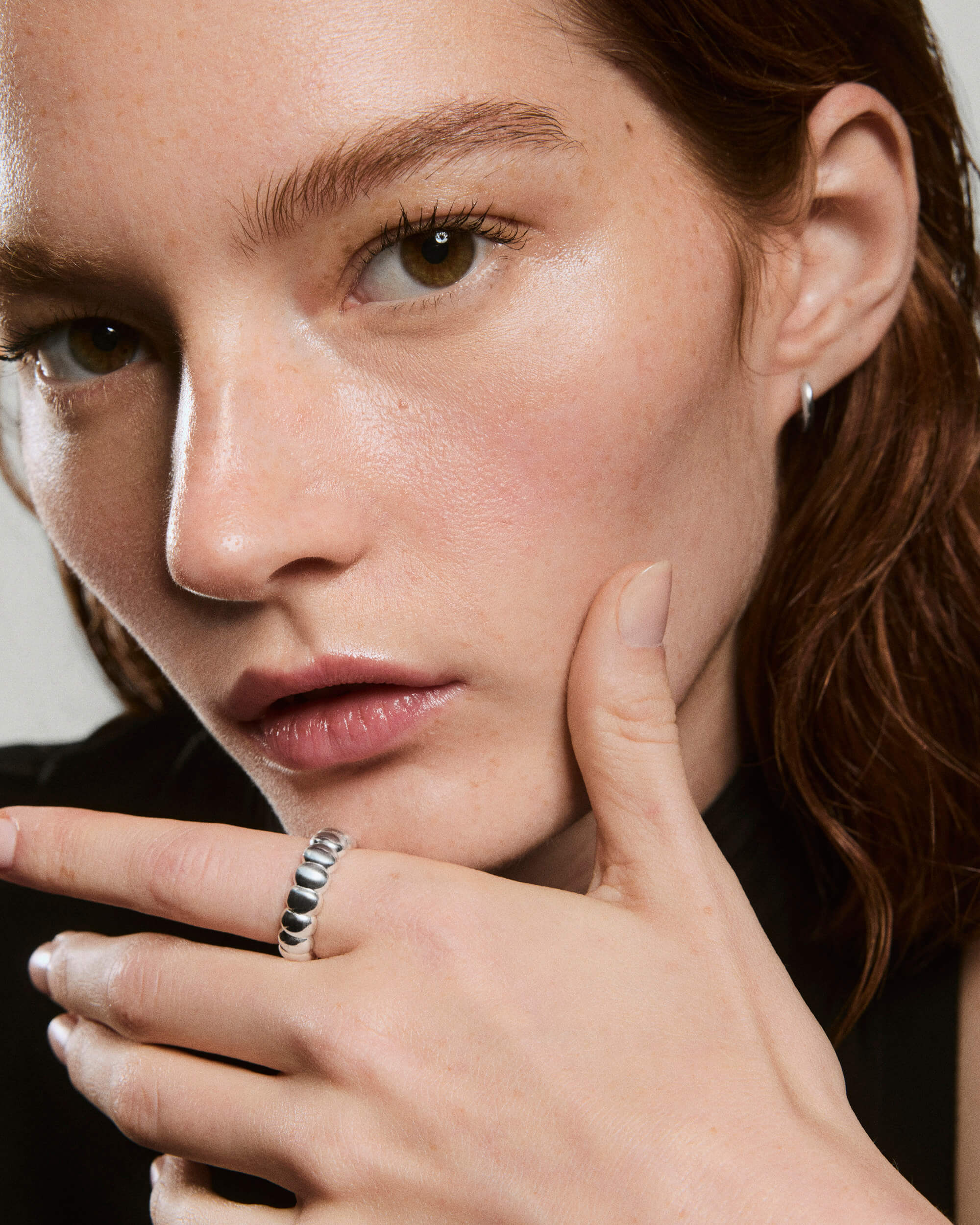 Puffy Charlotte Stacker Ring