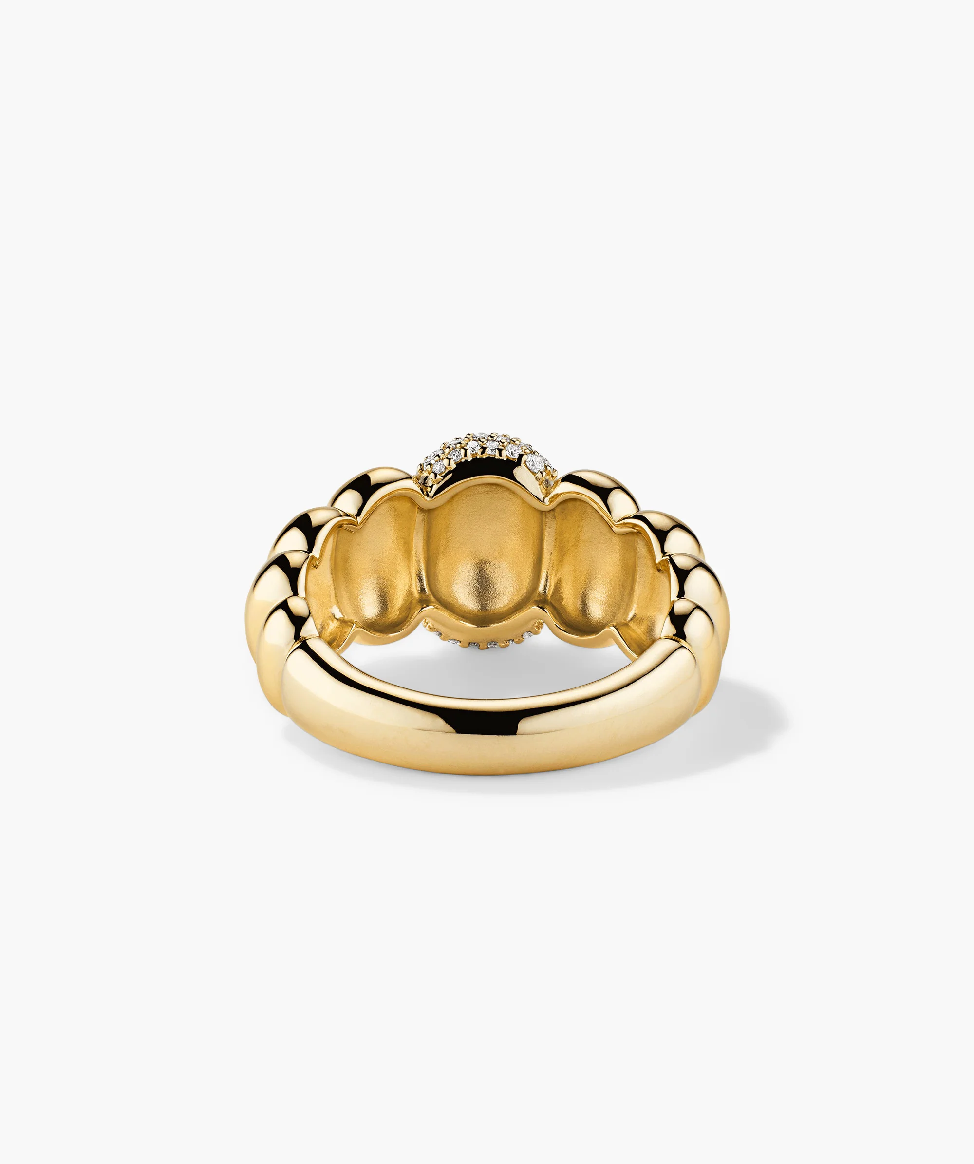 Puffy Charlotte Pavé Diamond Ring