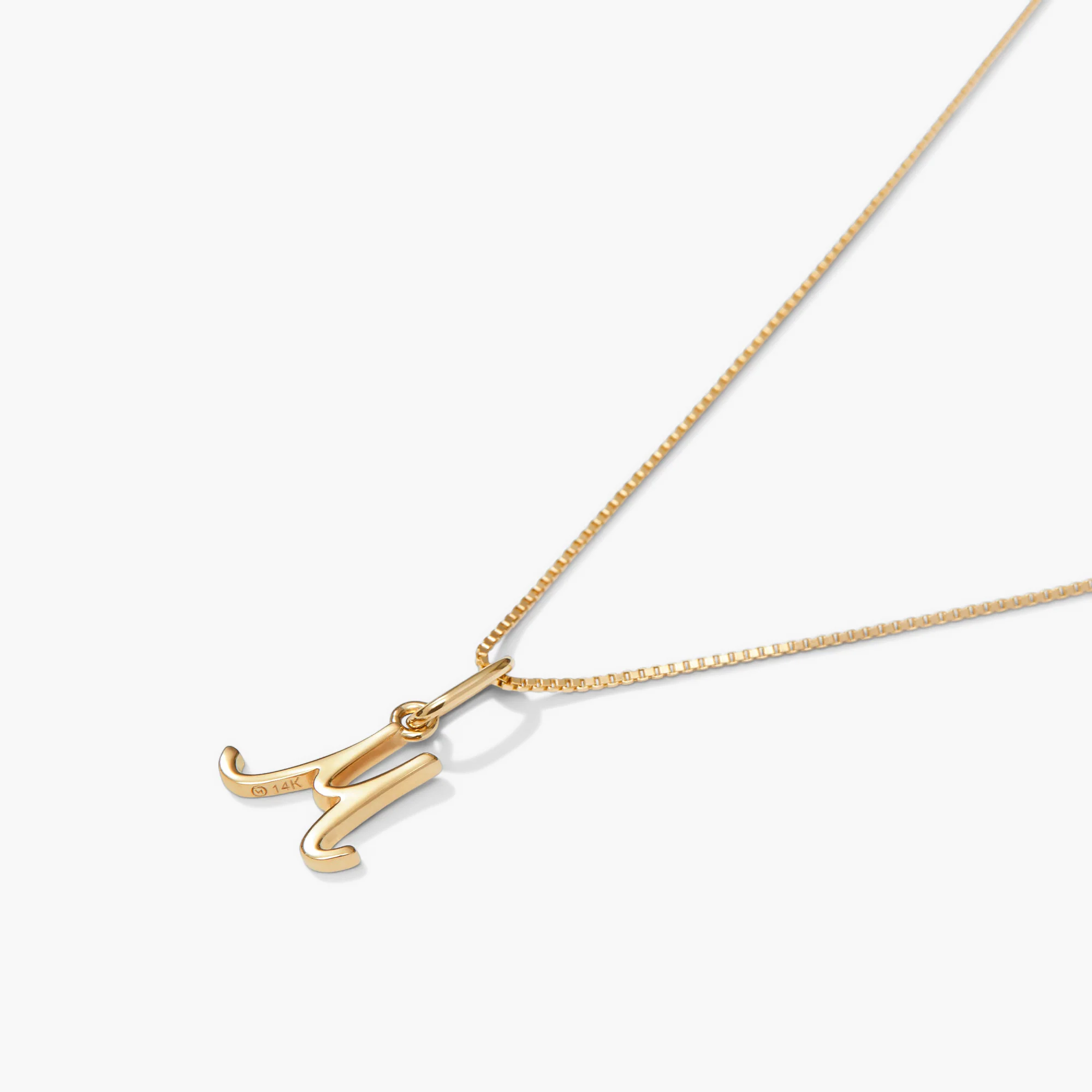 Cursive Letter Charm