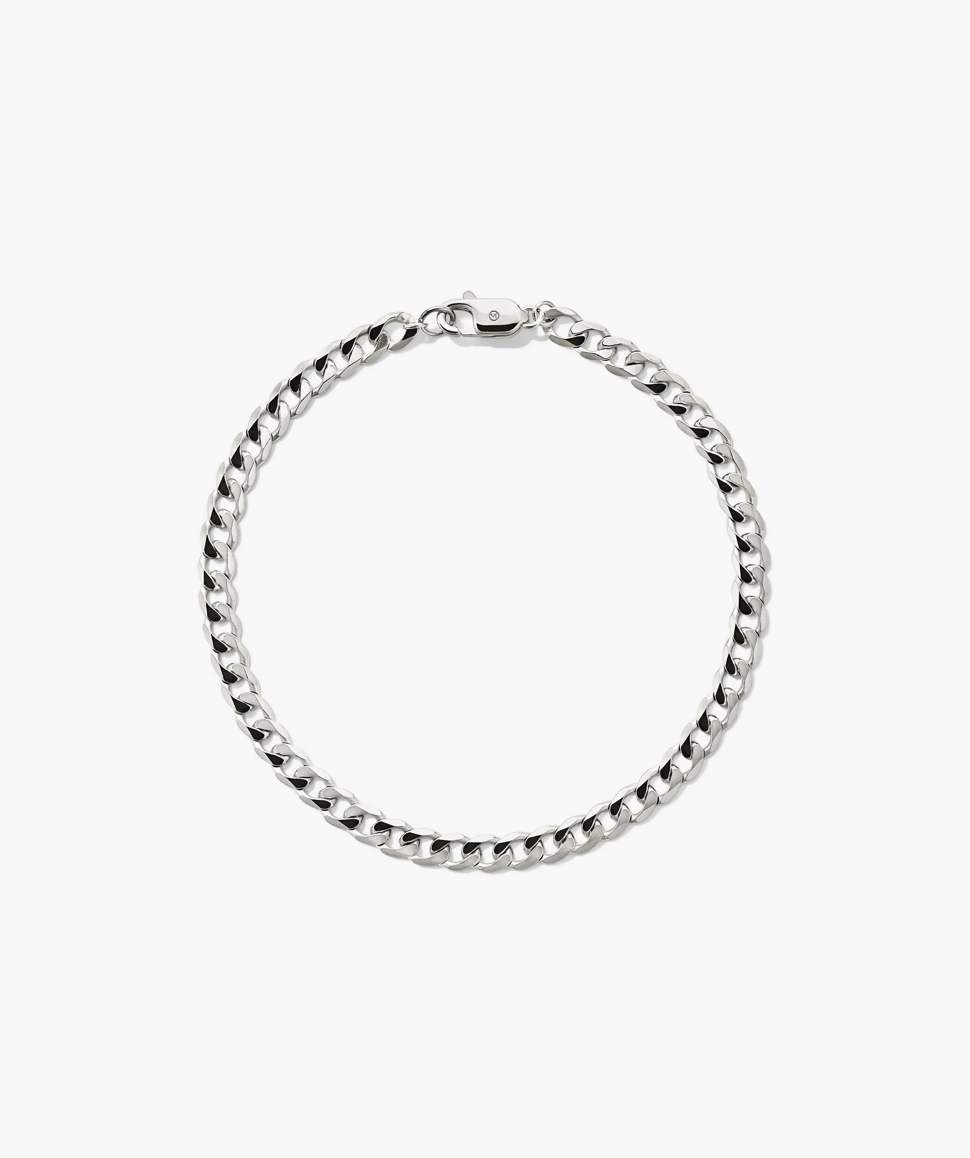 Flat Curb Chain Bracelet