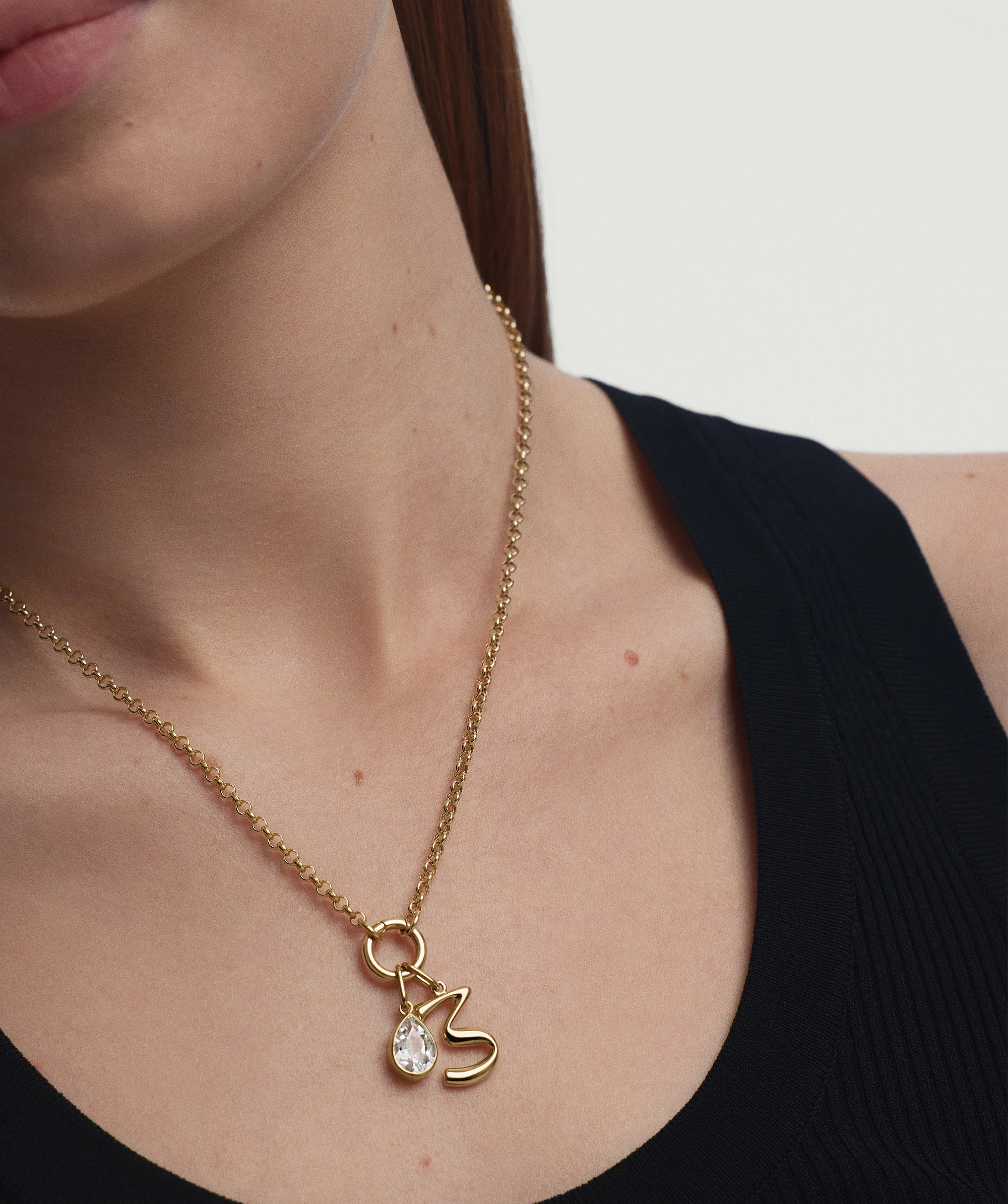 Oversized Number Charm