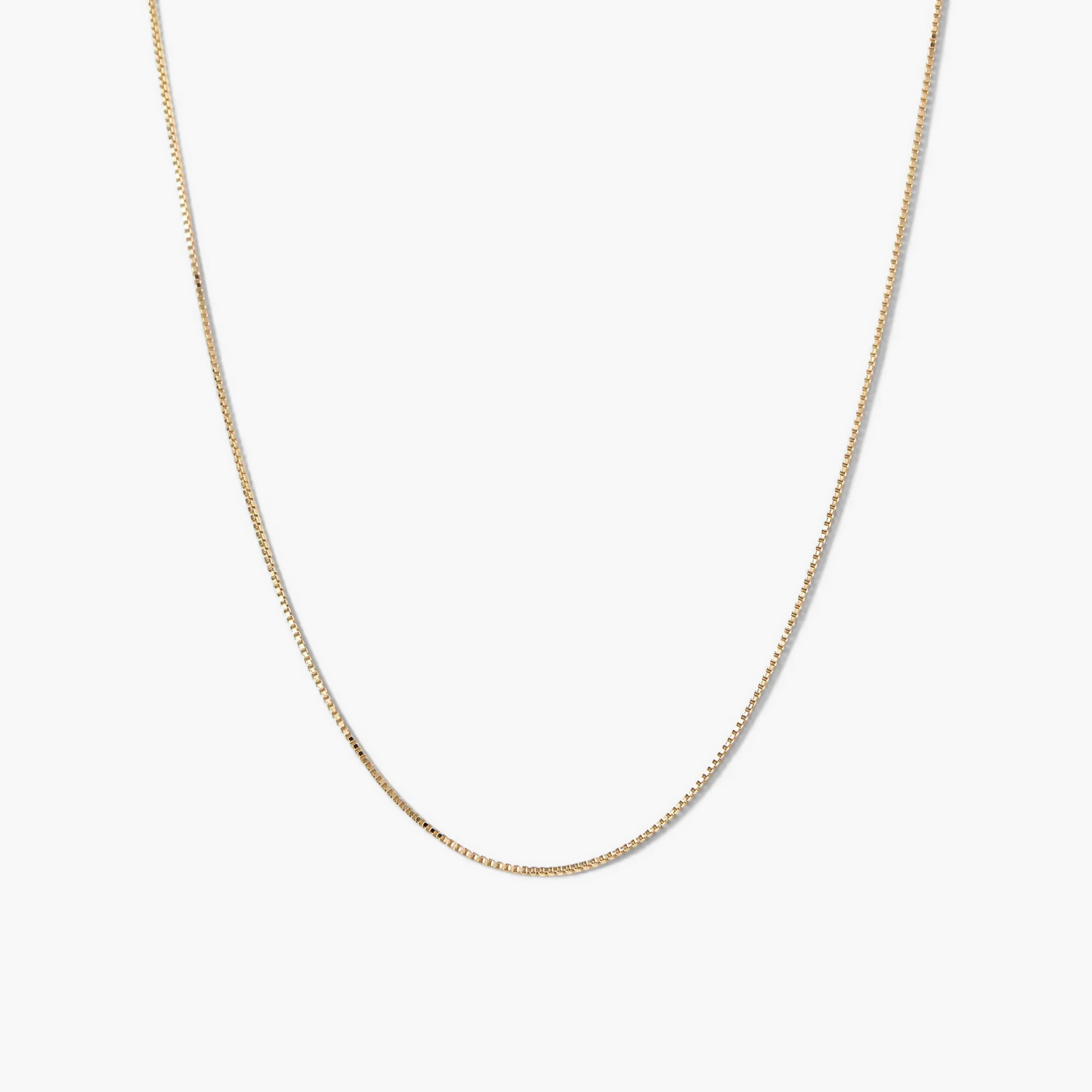 Baby Box Chain Necklace