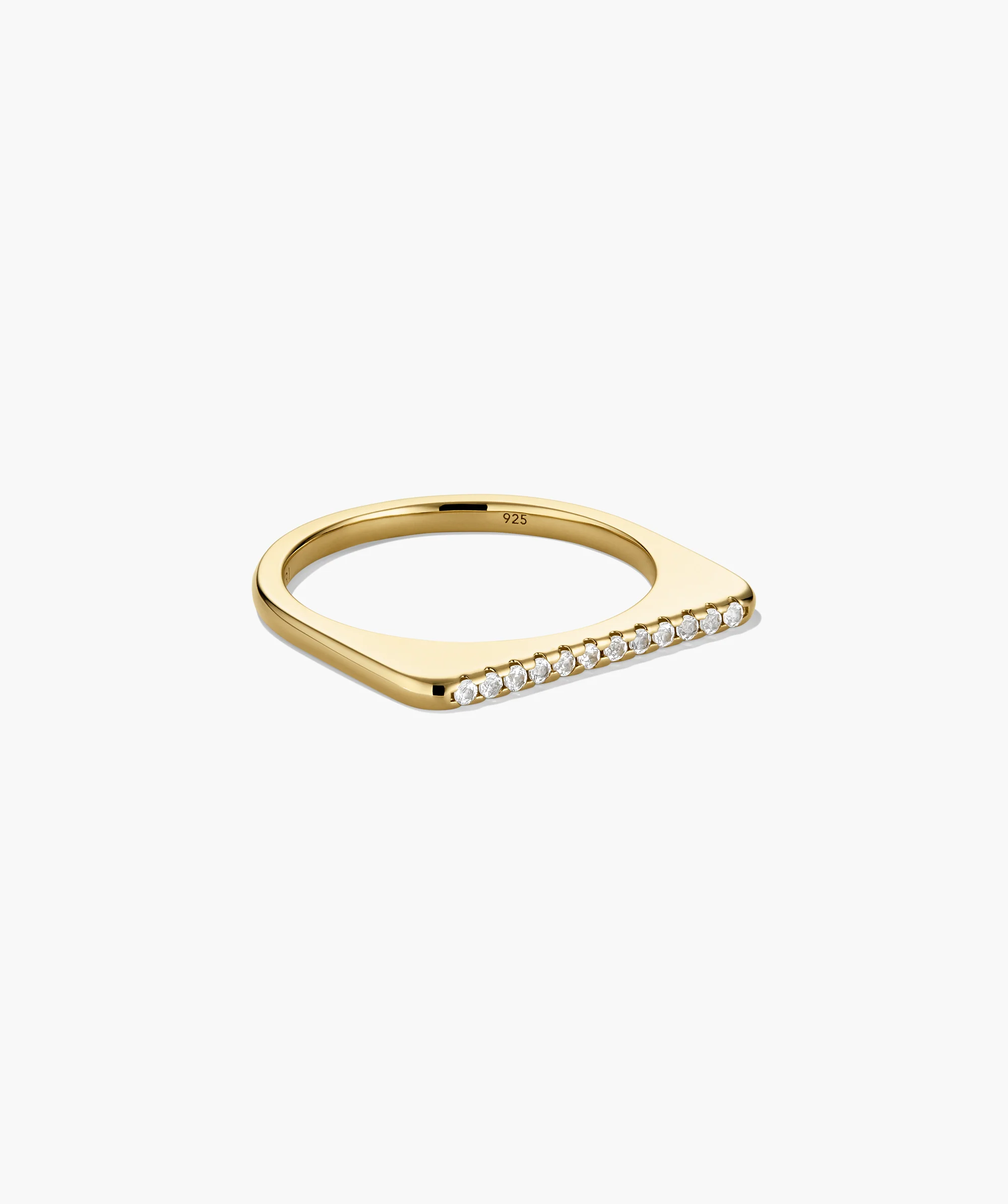 Pavé Puzzle Stacking Ring