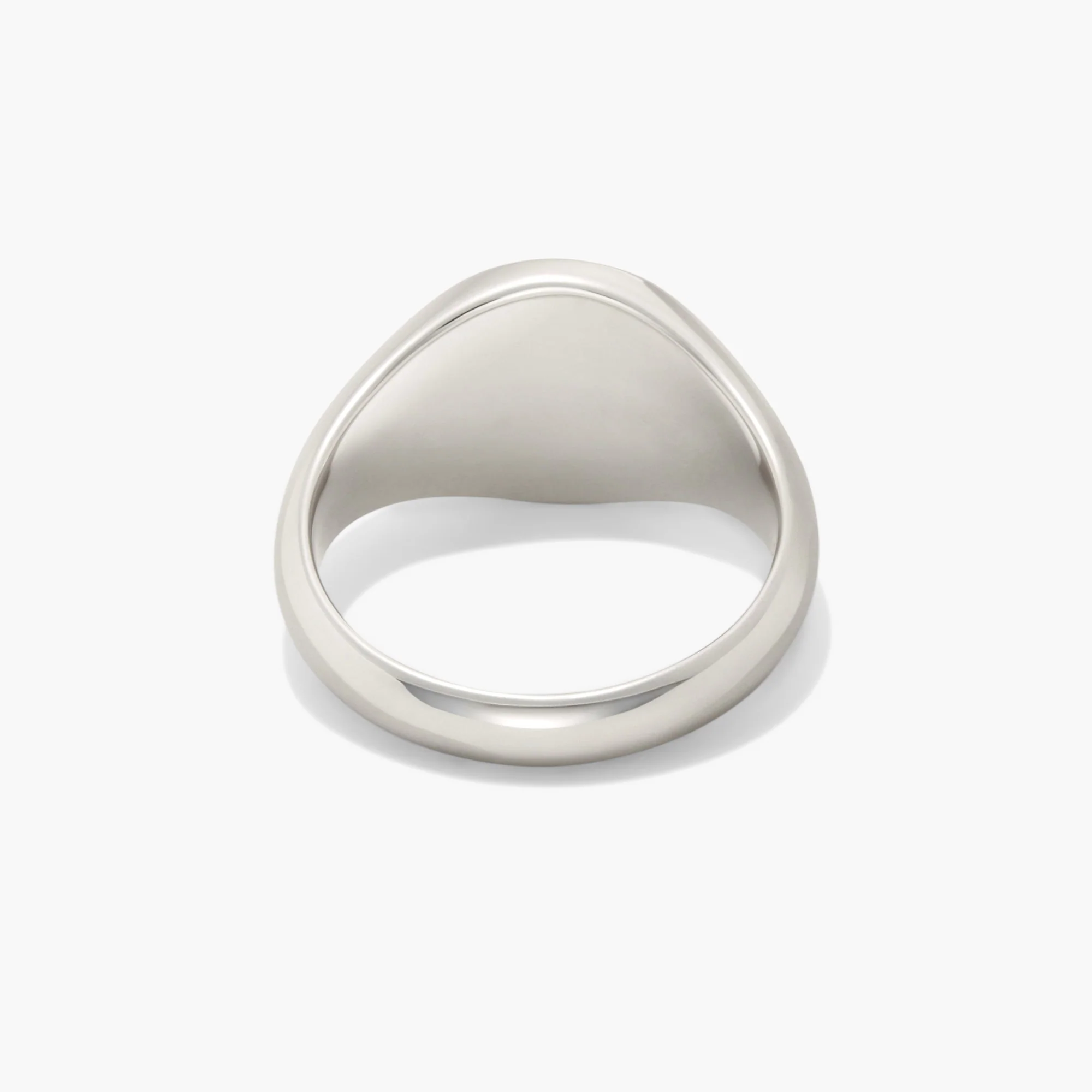 Bold Round Signet Ring
