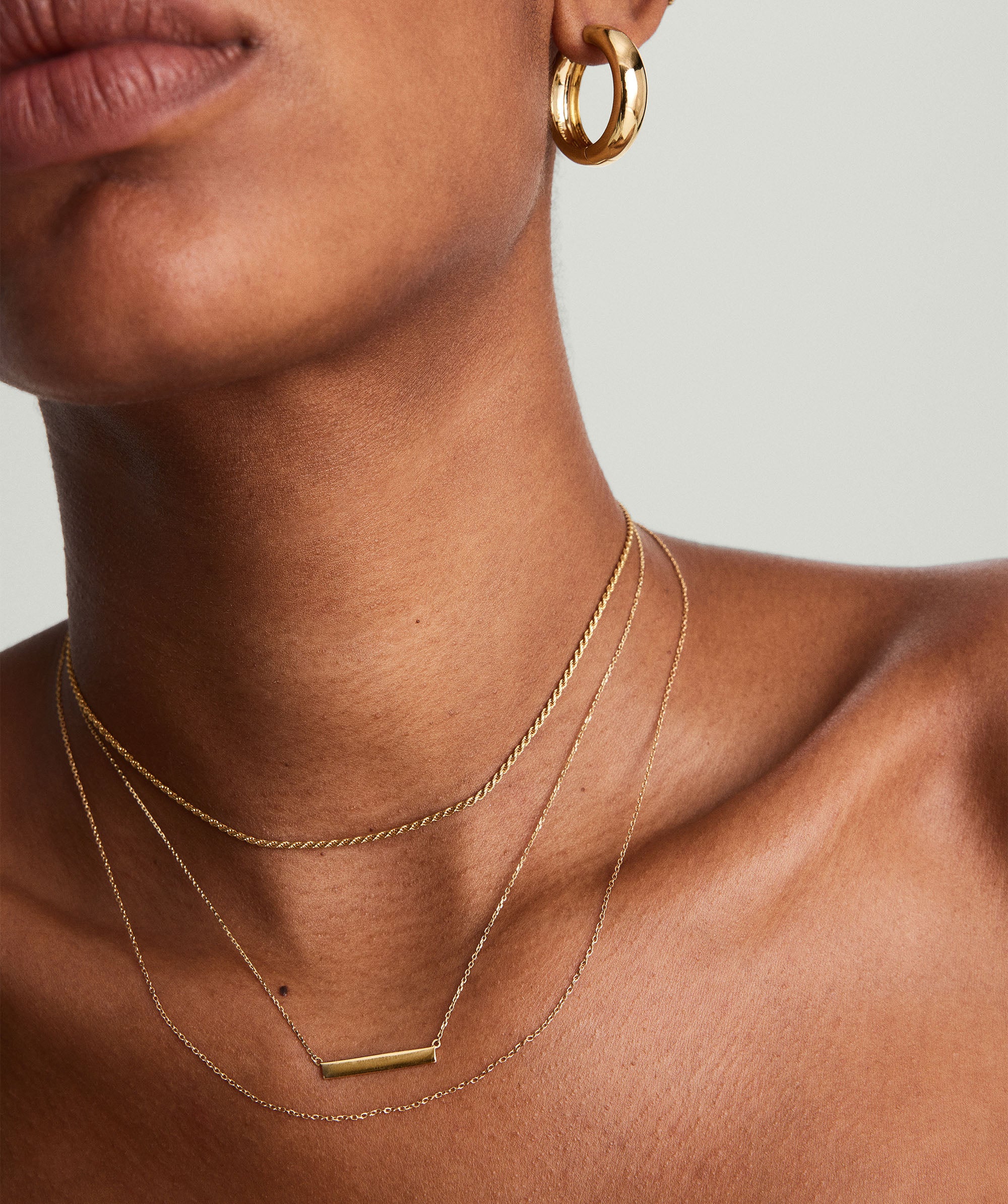 Engravable Bar Necklace