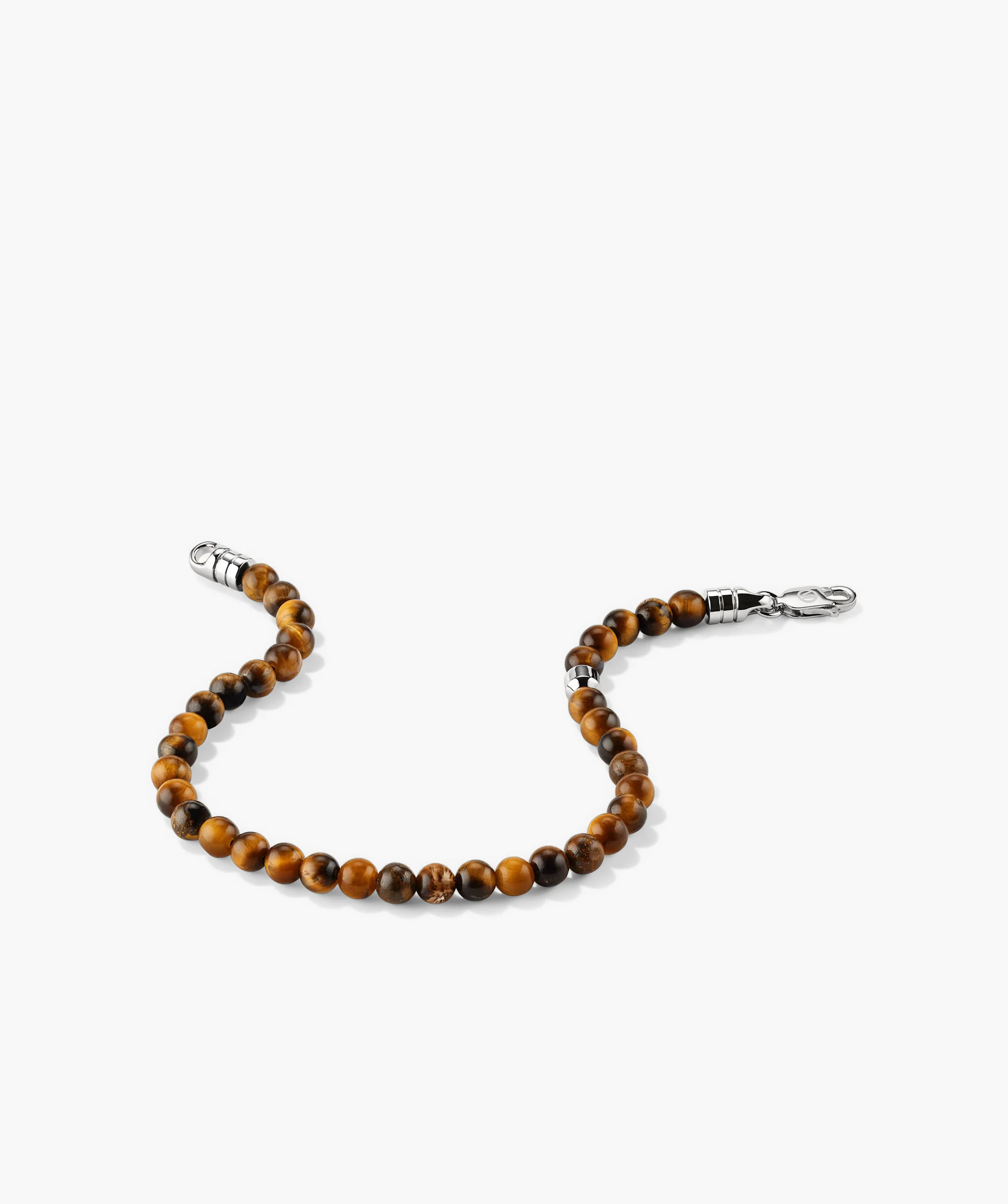 4mm Gemstone Beaded Bracelet