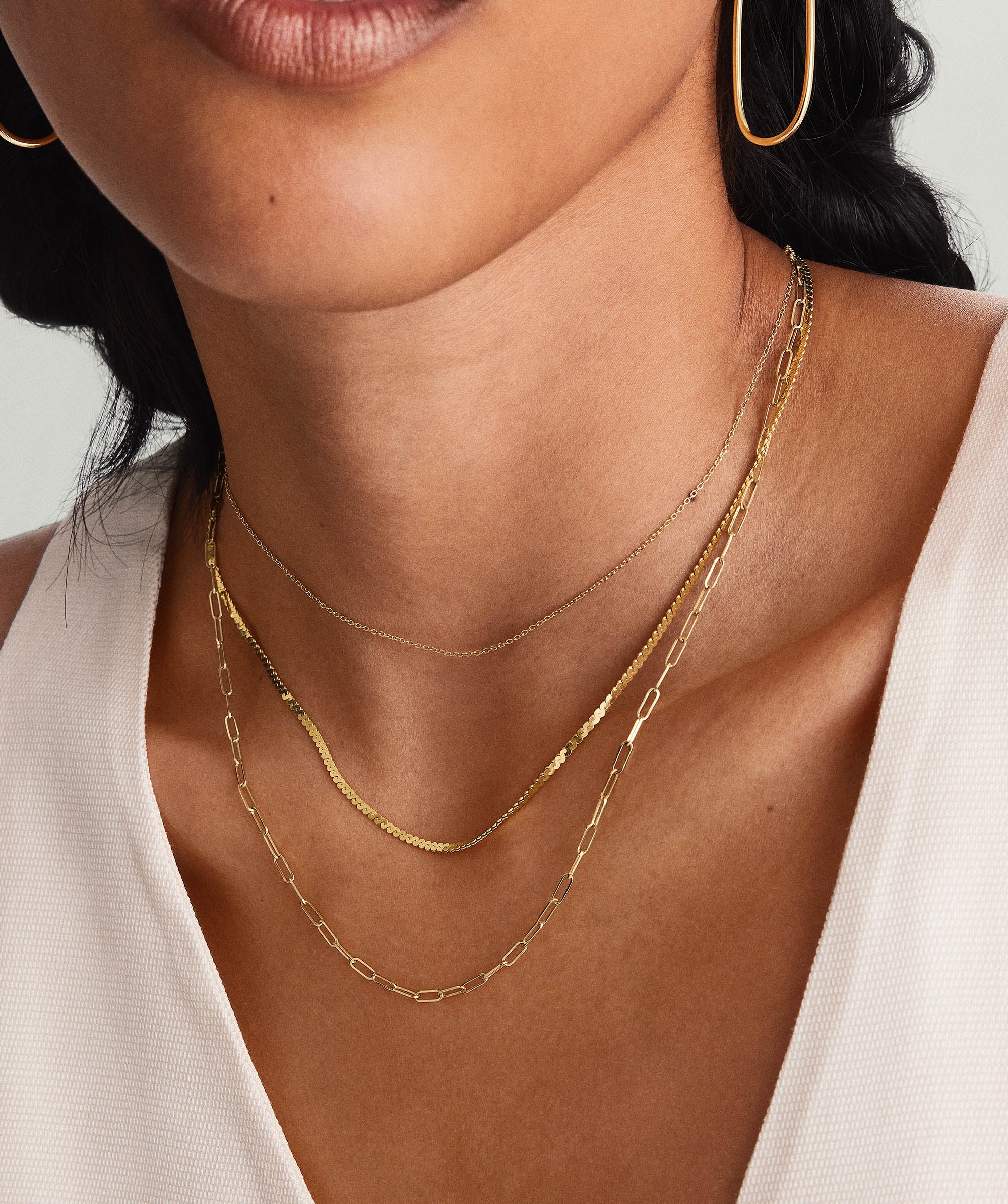 Serpentine Chain Necklace