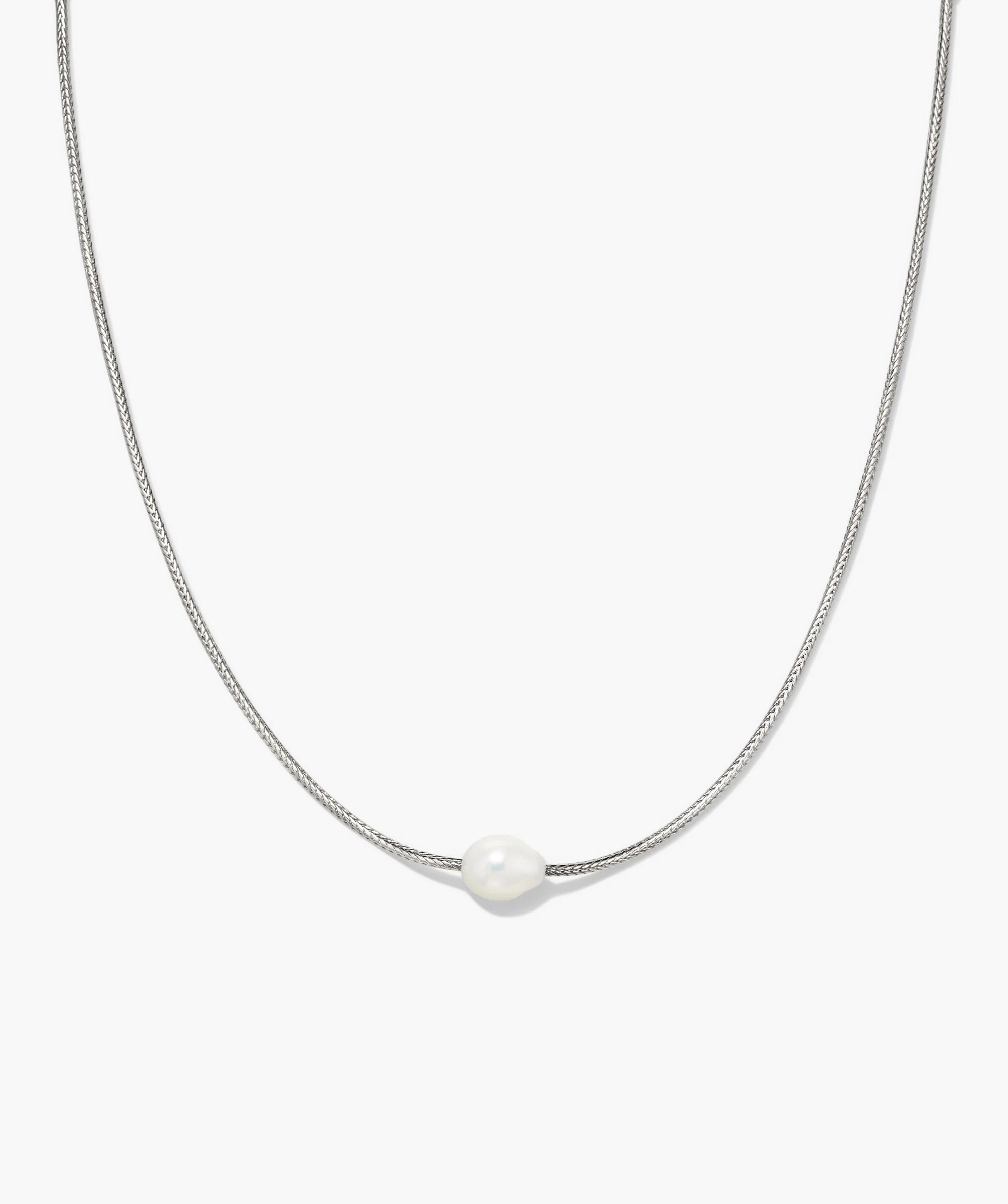 Mia Slider Pearl Necklace