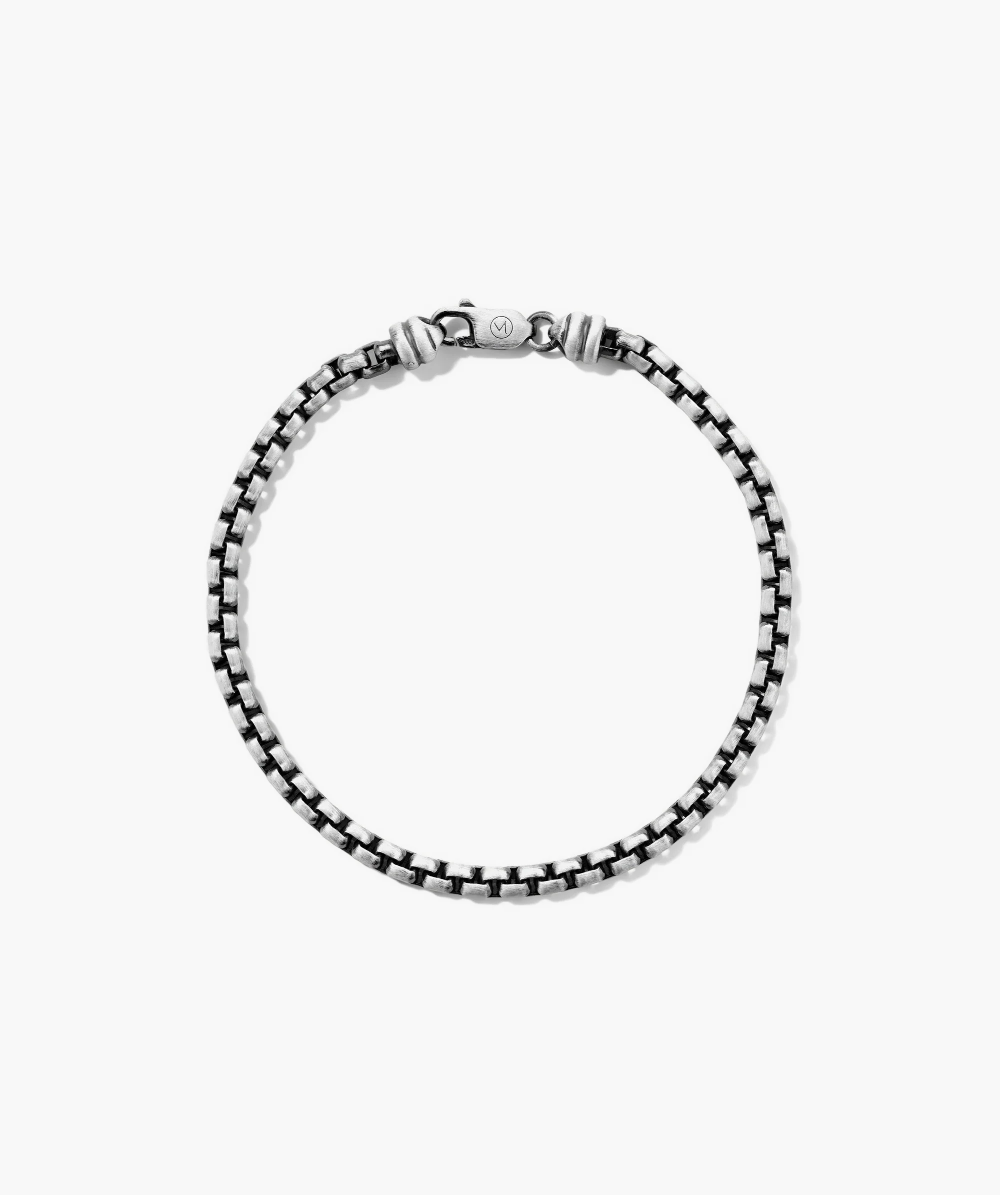 Round Box Chain Bracelet