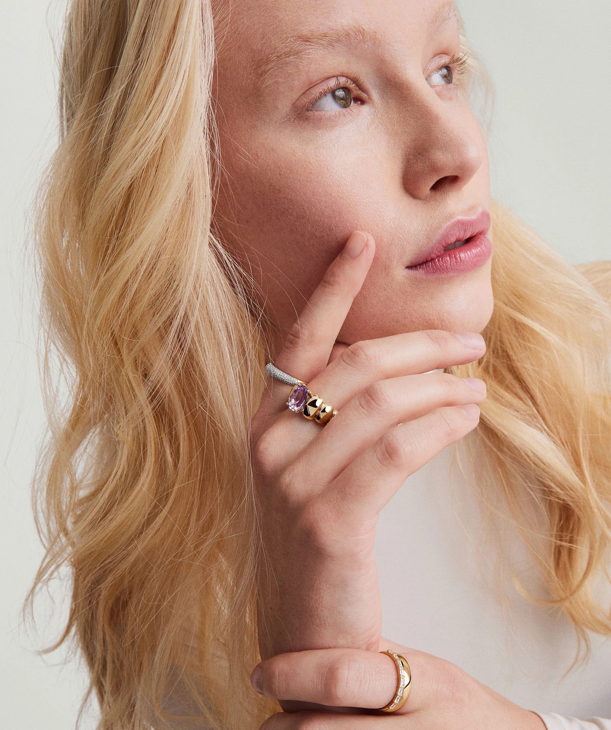 Puffy Charlotte Gemstone Ring