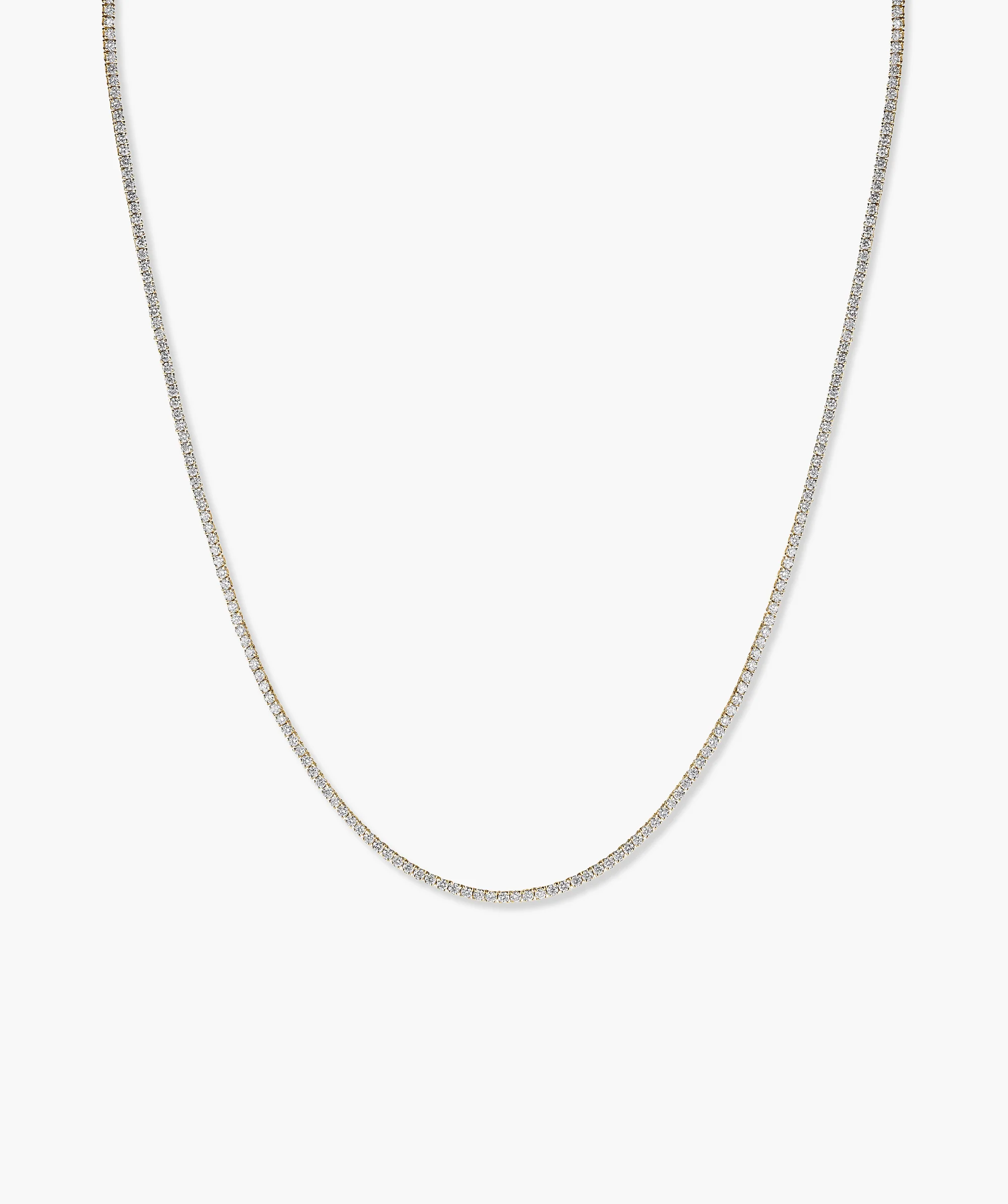 Lab Grown Diamond Tennis Necklace 1.8mm