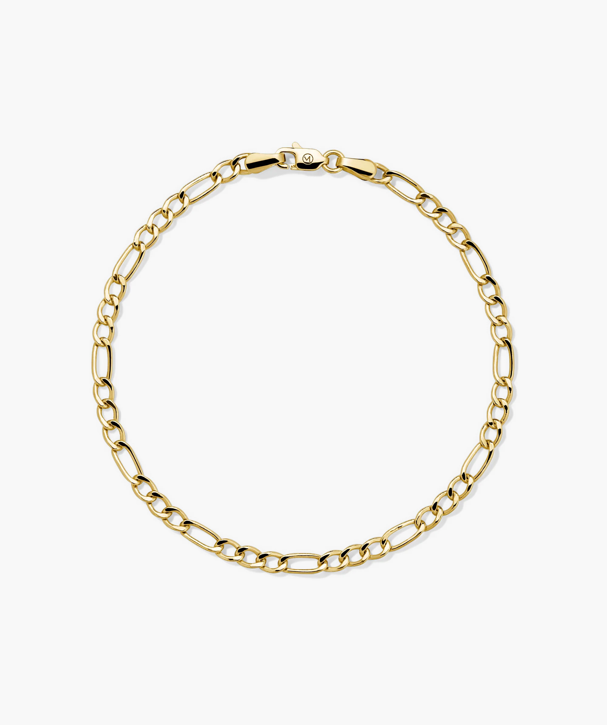 Bold Figaro Chain Bracelet