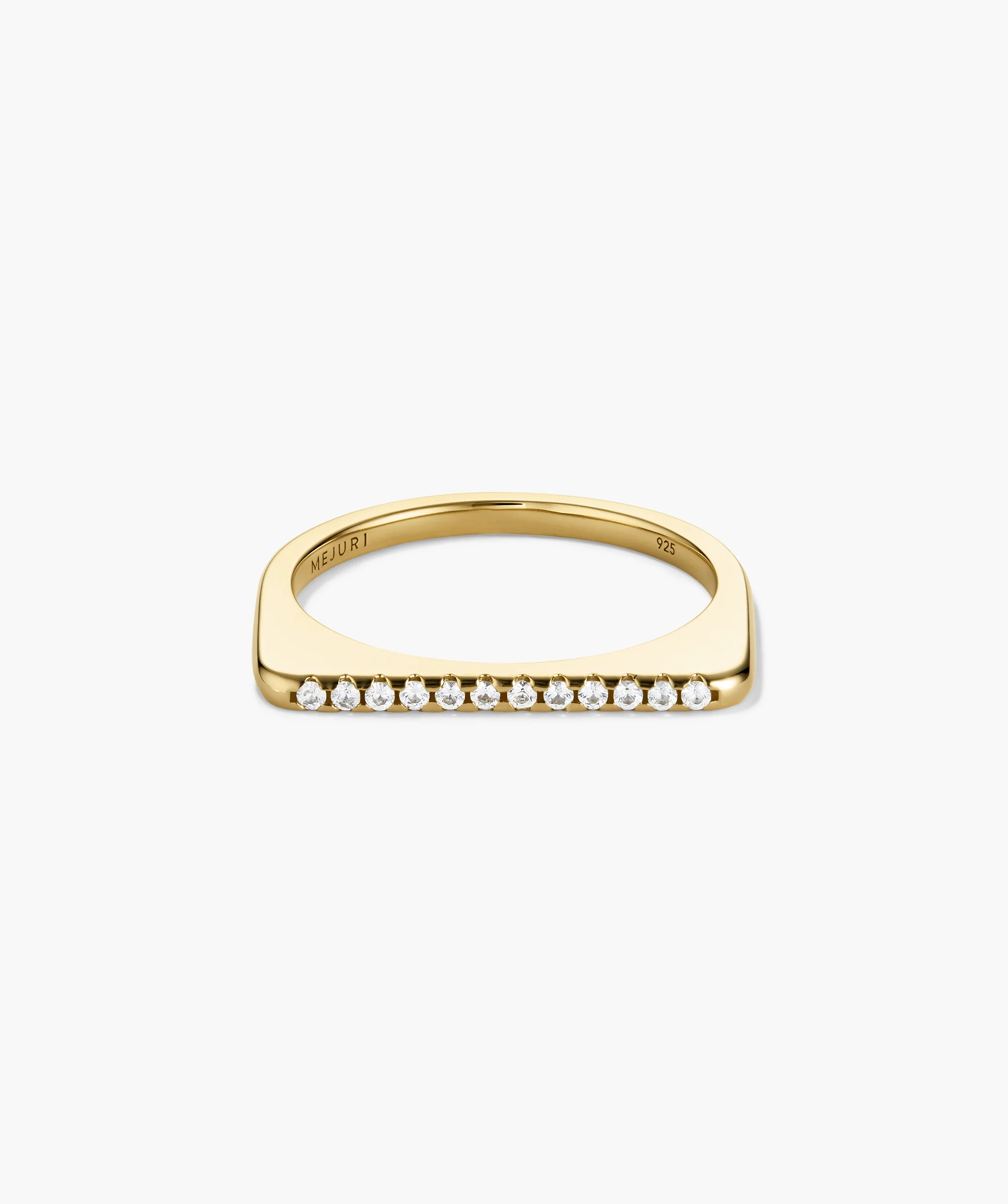Pavé Puzzle Stacking Ring