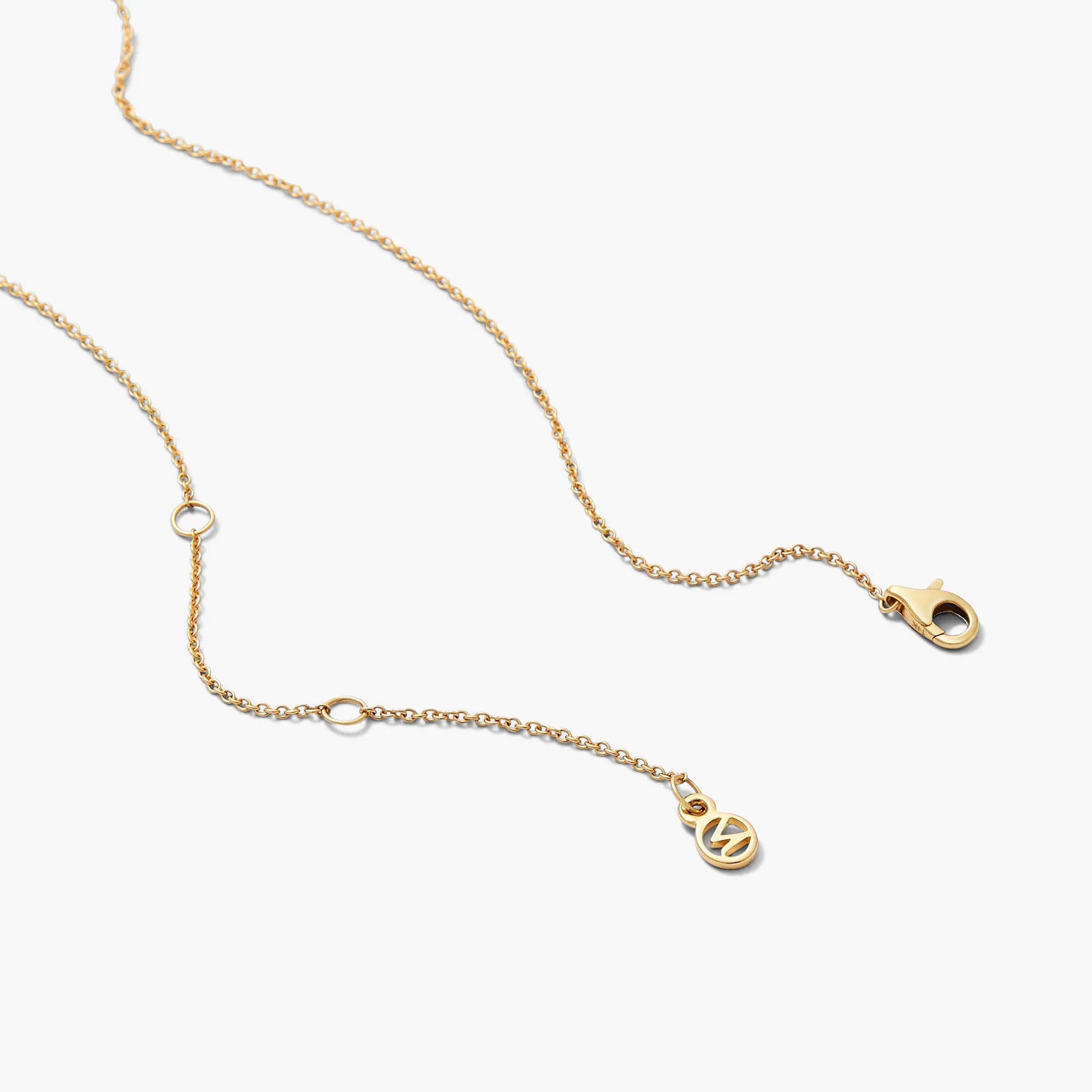 Pavé Diamond Linked Necklace