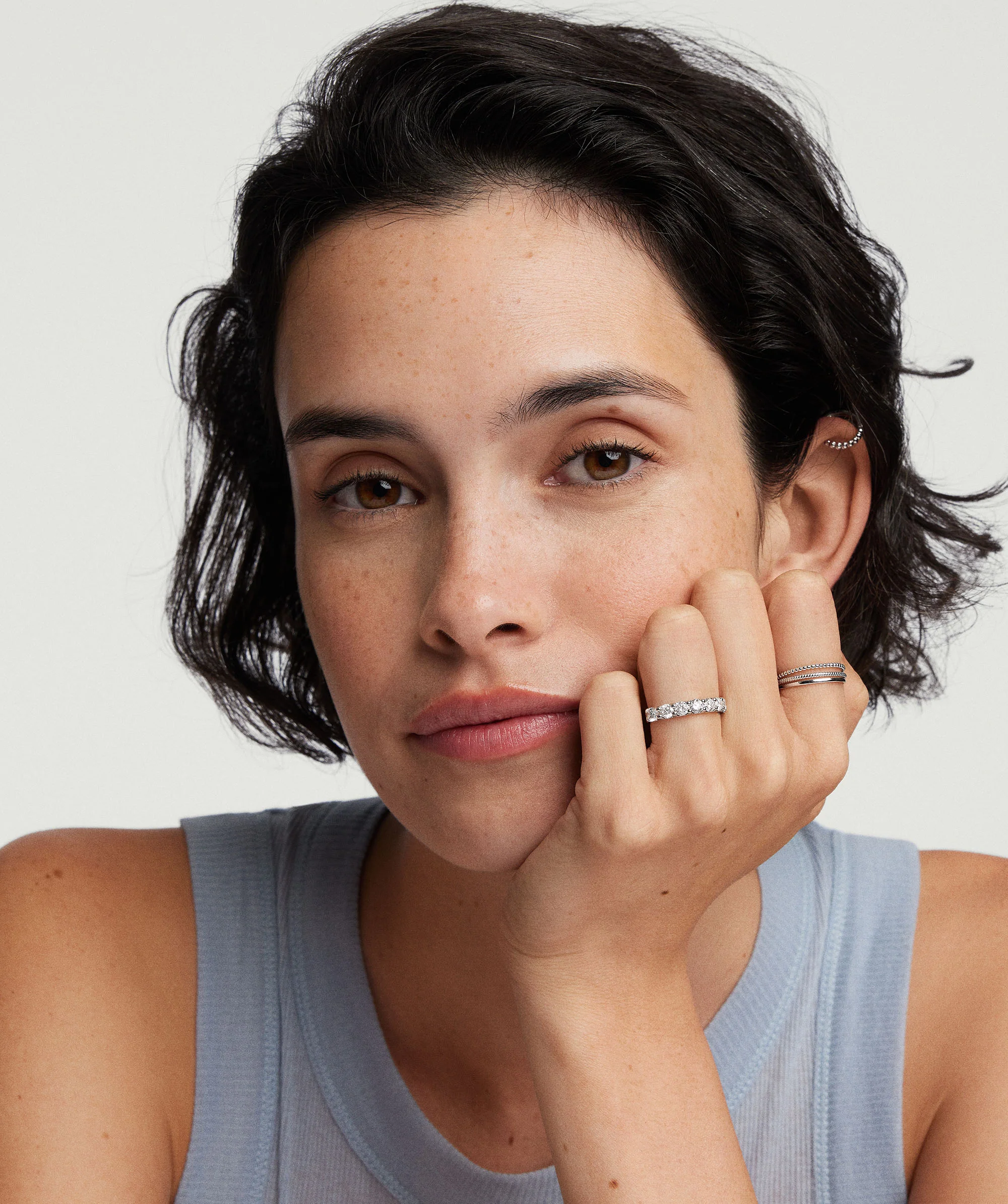 3.5mm Lab Grown Diamond Eternity Band