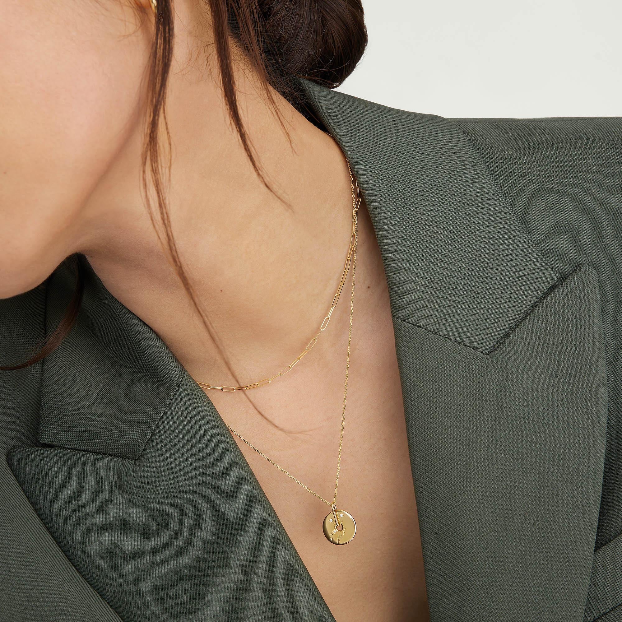 Zodiac Pendant Necklace