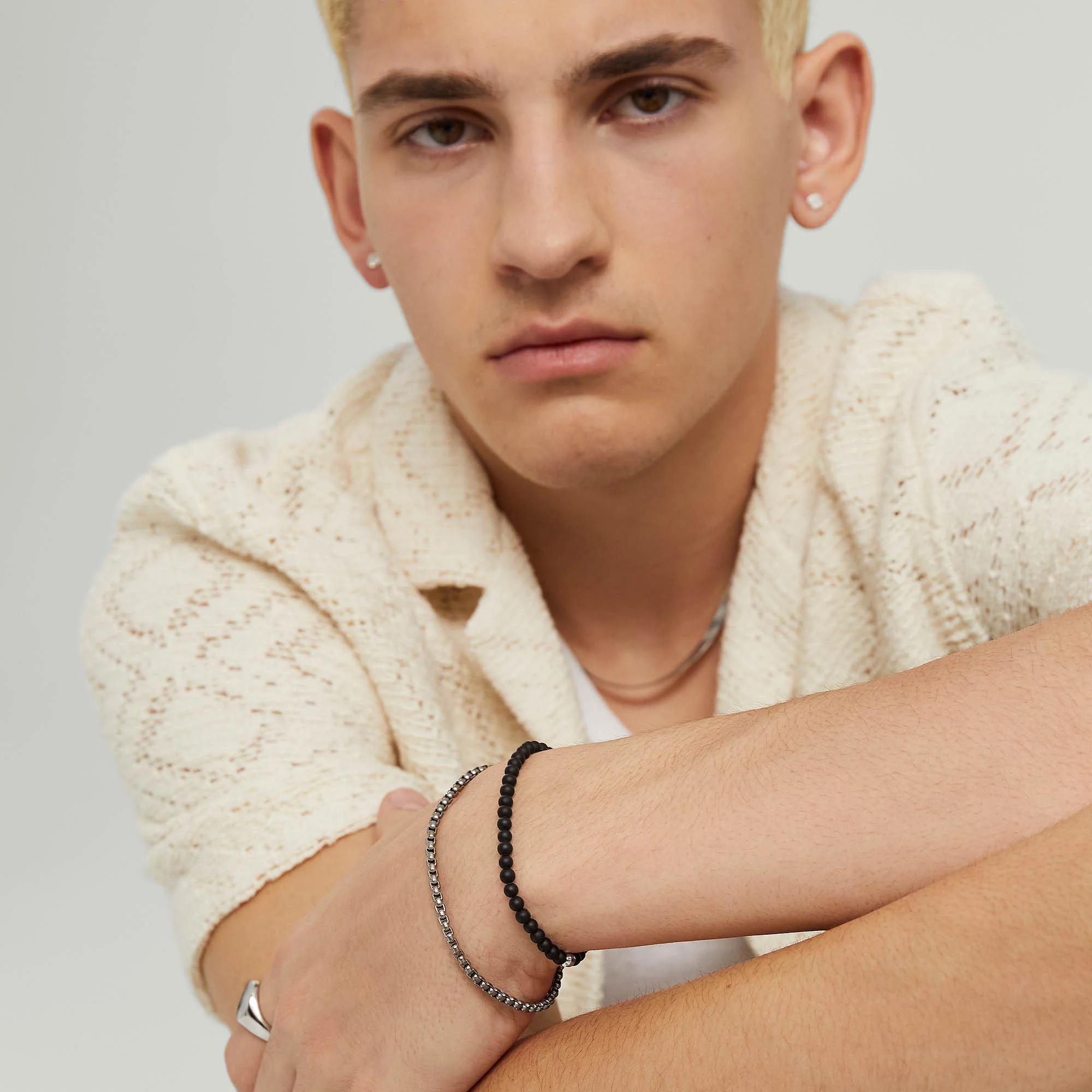 4mm Gemstone Beaded Bracelet