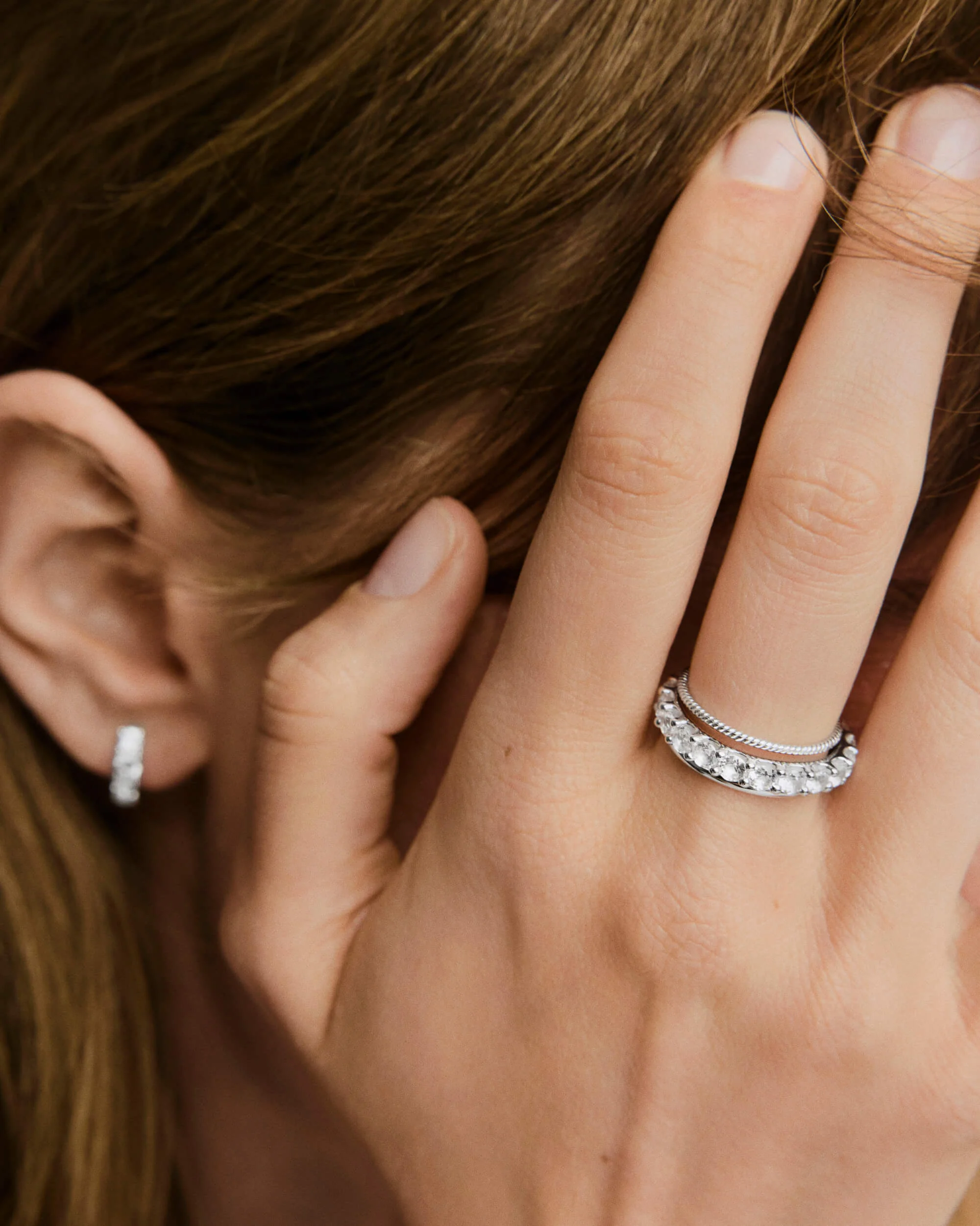 Aurora Lab Grown Sapphire Eternity Ring