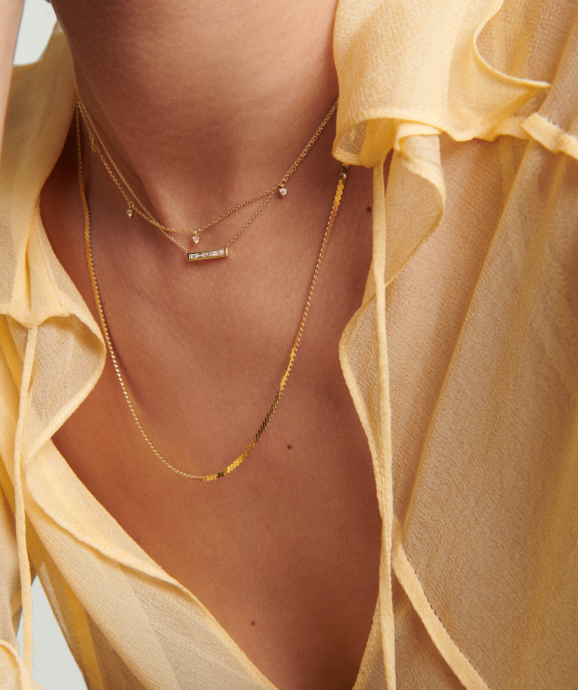 Serpentine Chain Necklace