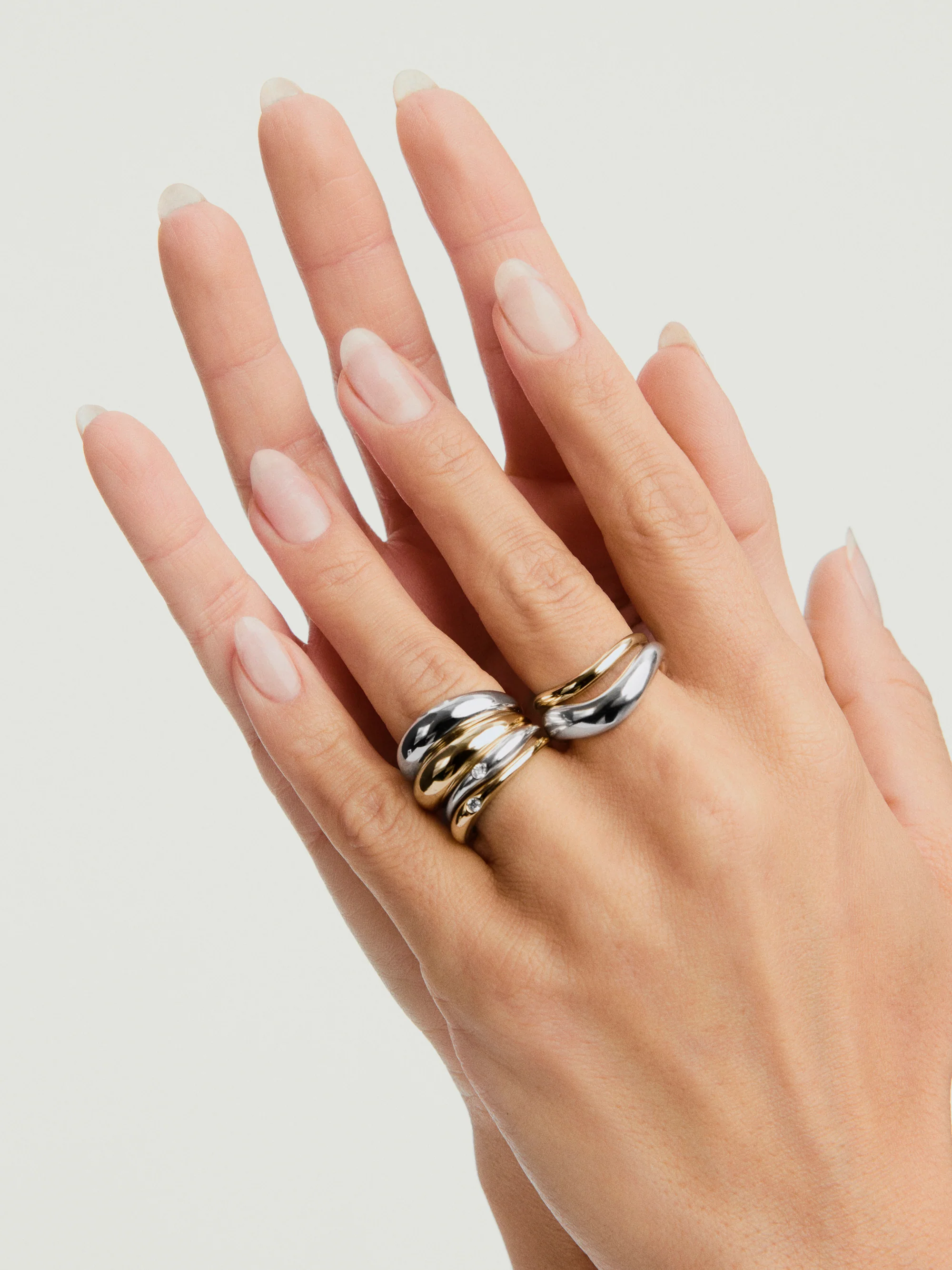 Organic Dôme Thin Nesting Ring