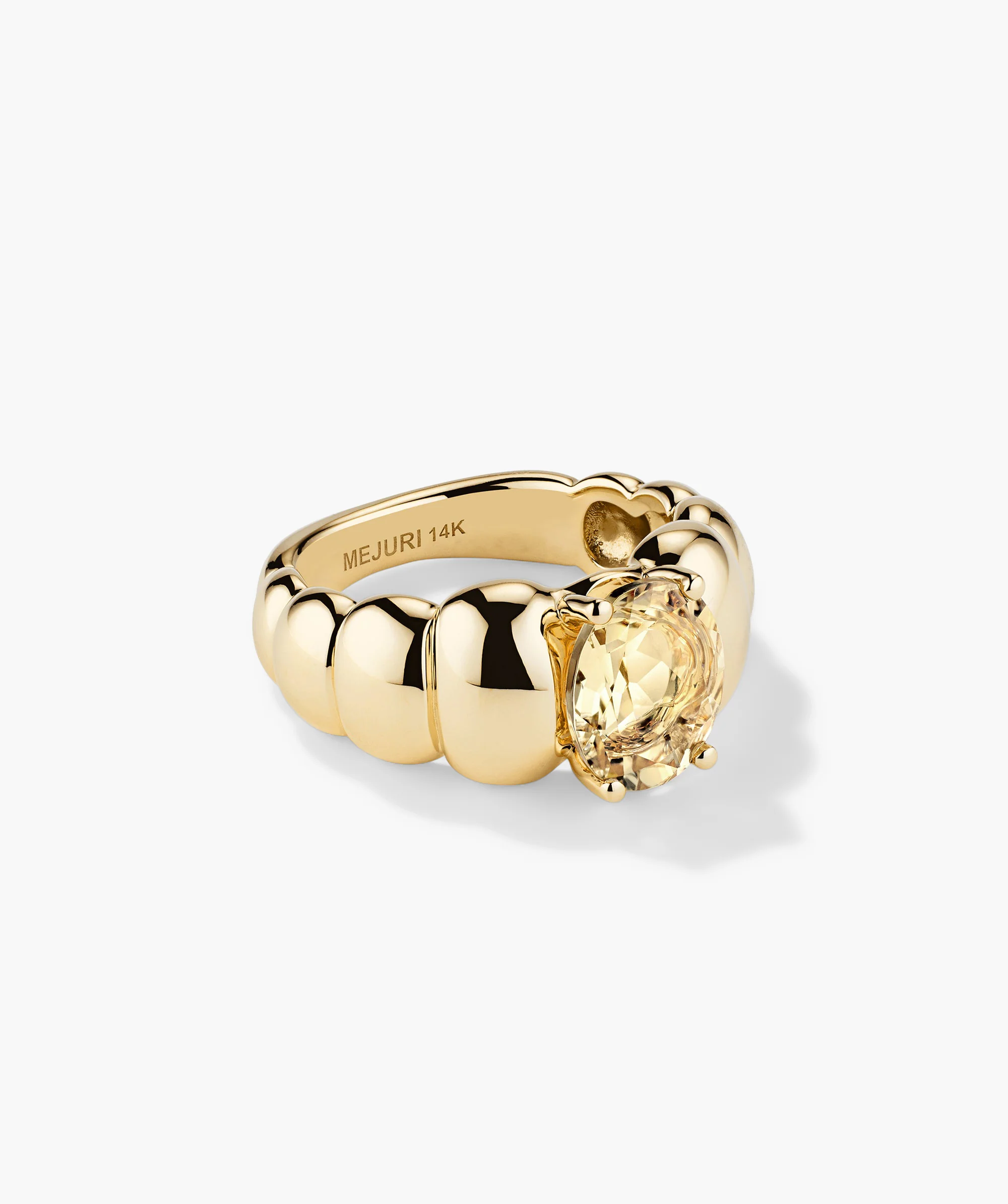 Puffy Charlotte Gemstone Ring