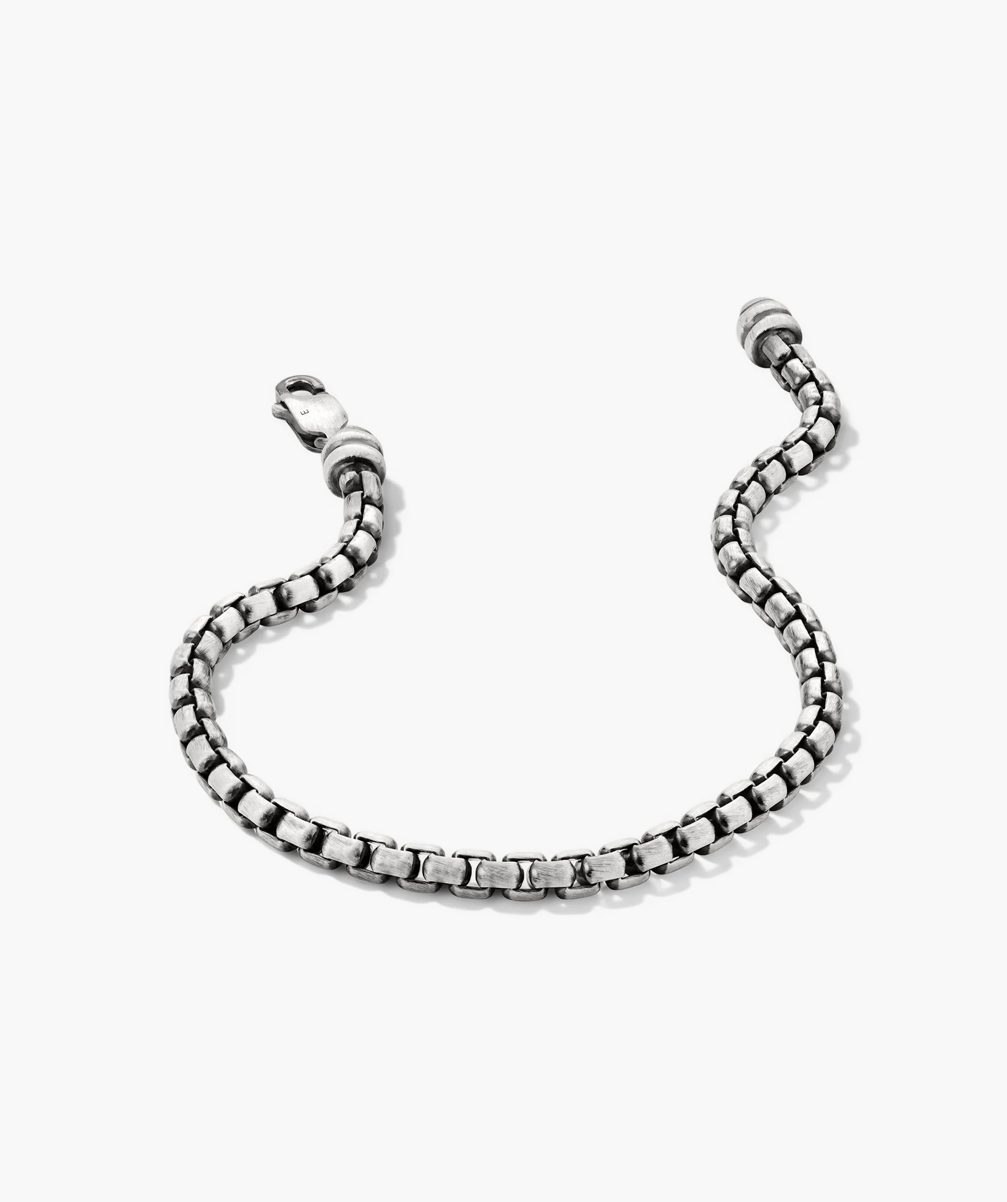 Round Box Chain Bracelet