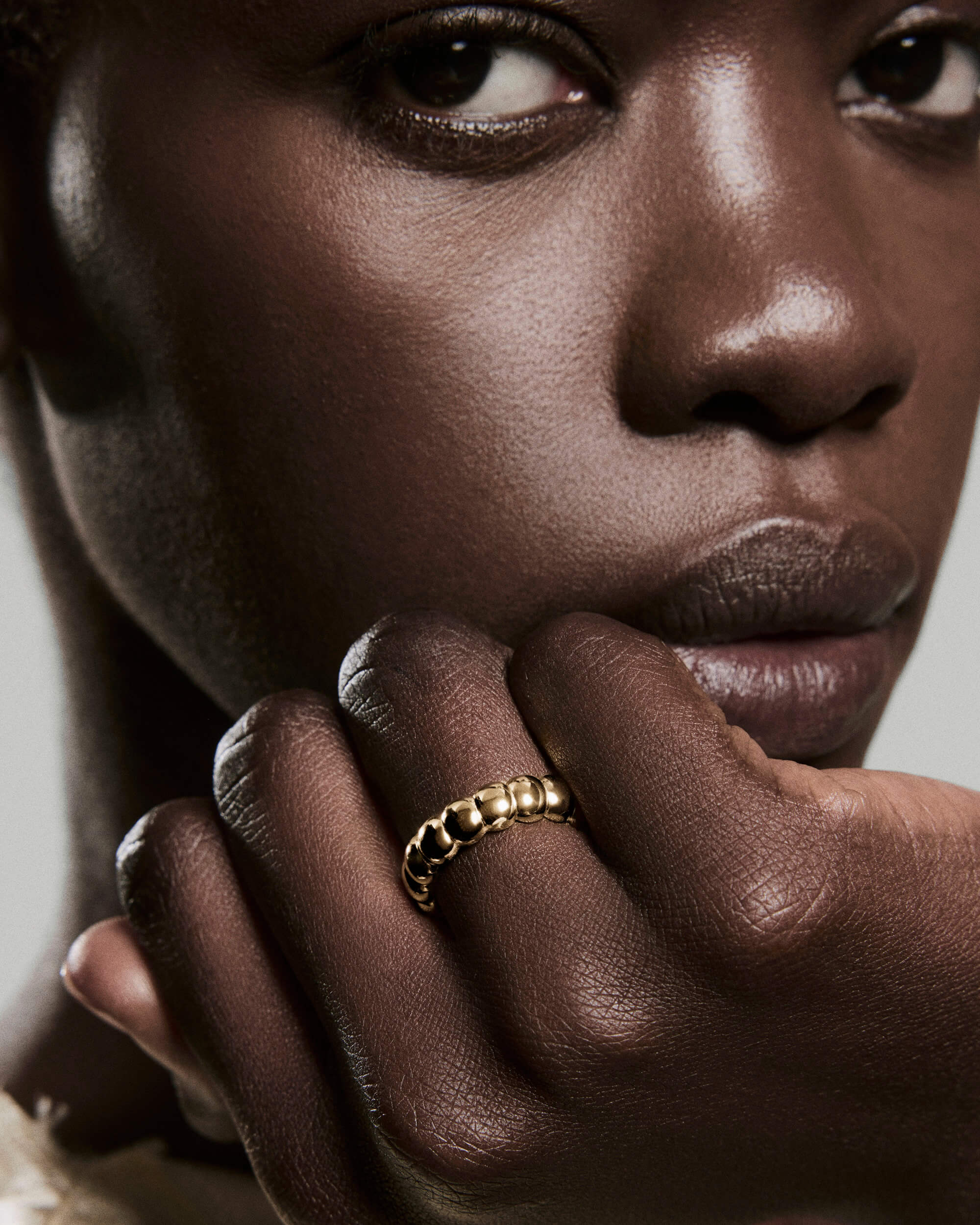 Puffy Charlotte Stacker Ring