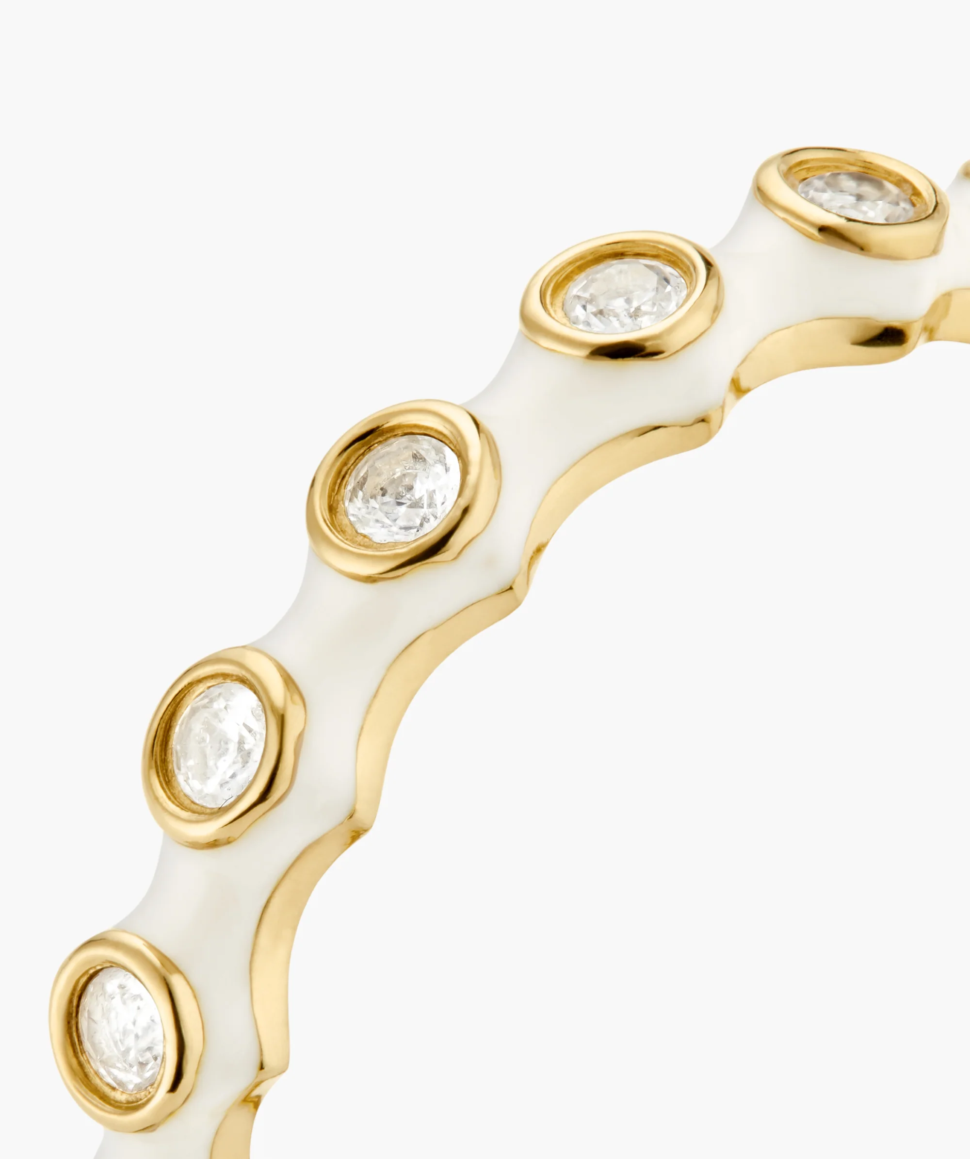 Enamel Charlotte Stacker Ring