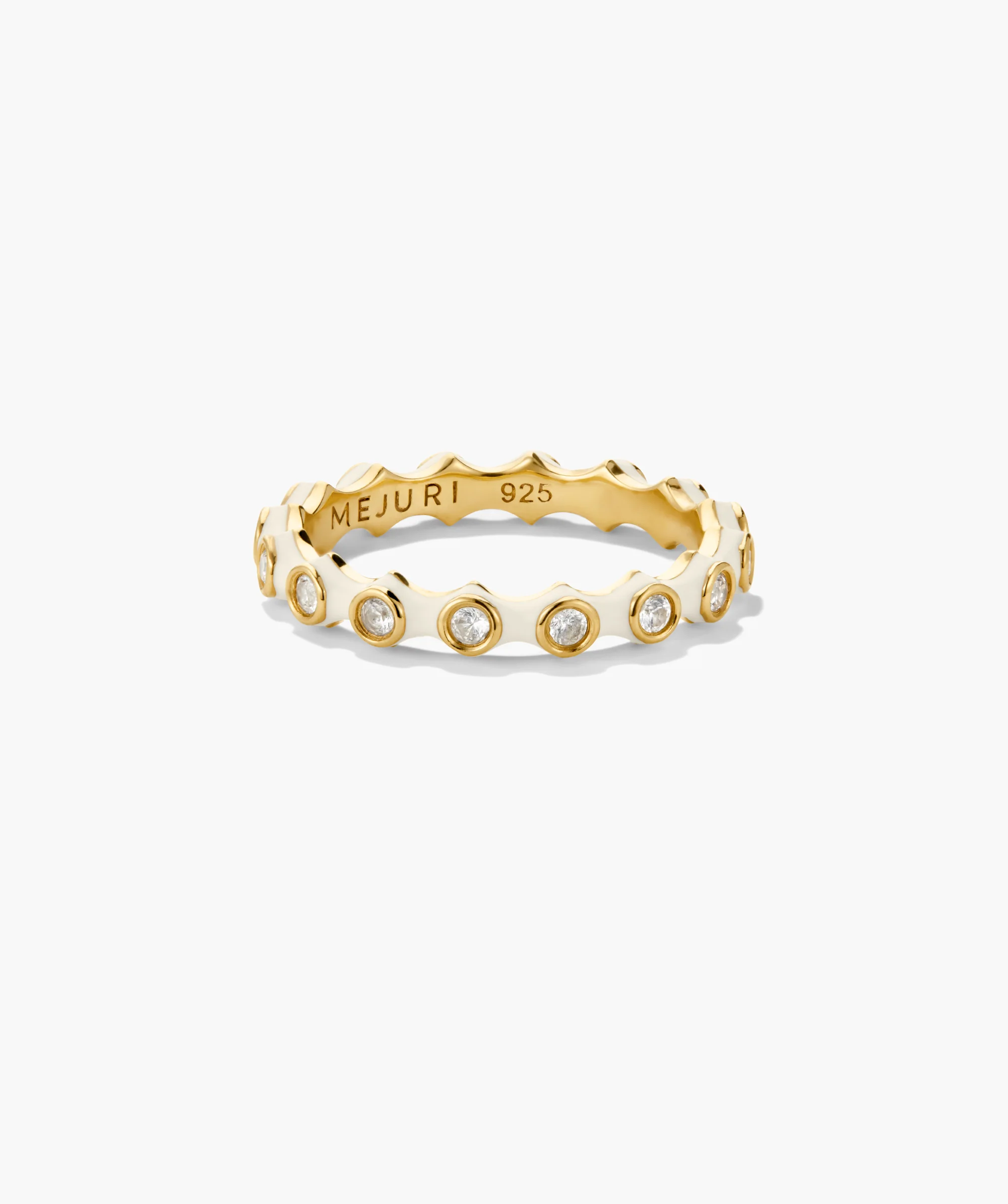 Enamel Charlotte Stacker Ring