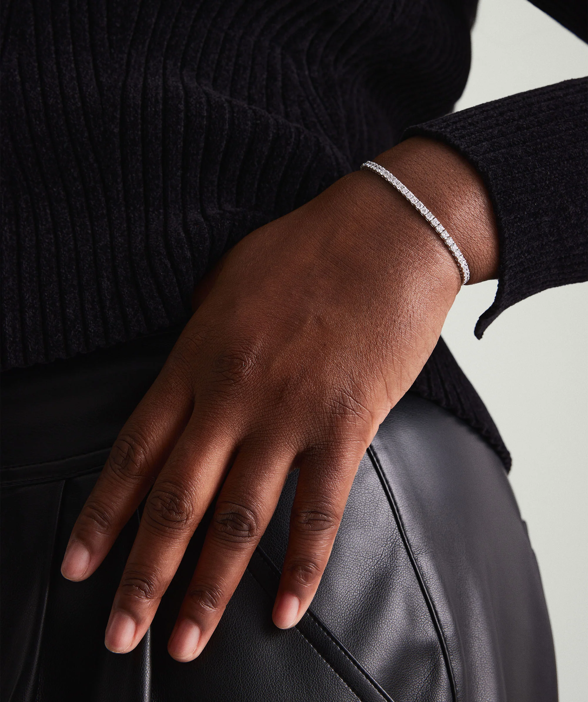 Lab Grown Diamond Tennis Bracelet 2.5mm