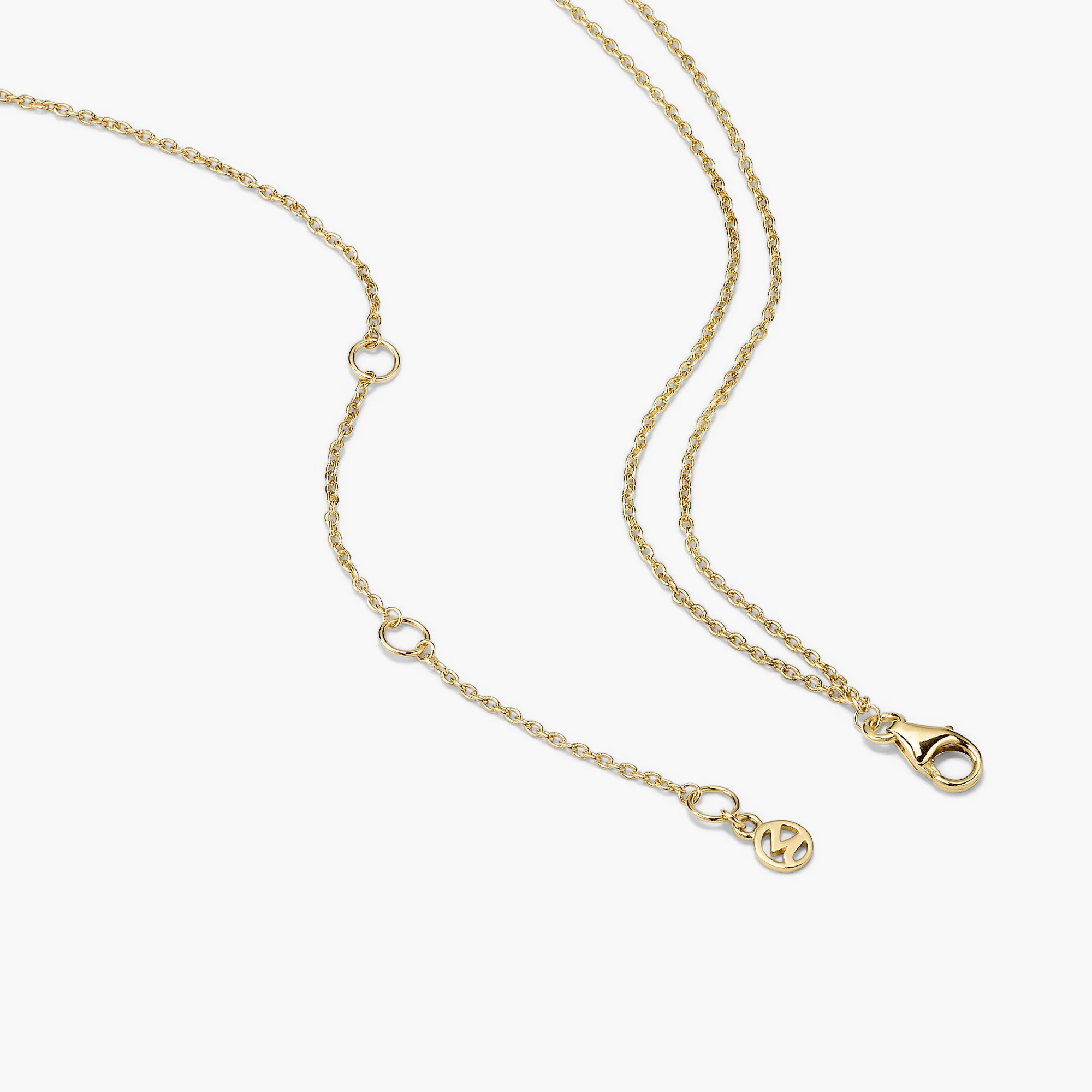 Linked Gemstone Necklace