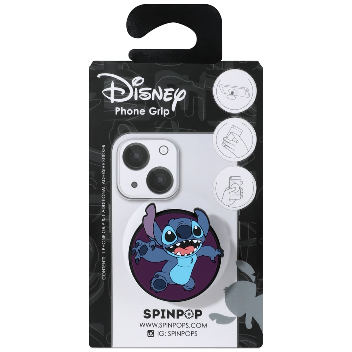 Disney Stitch Spin Pop Phone Grip