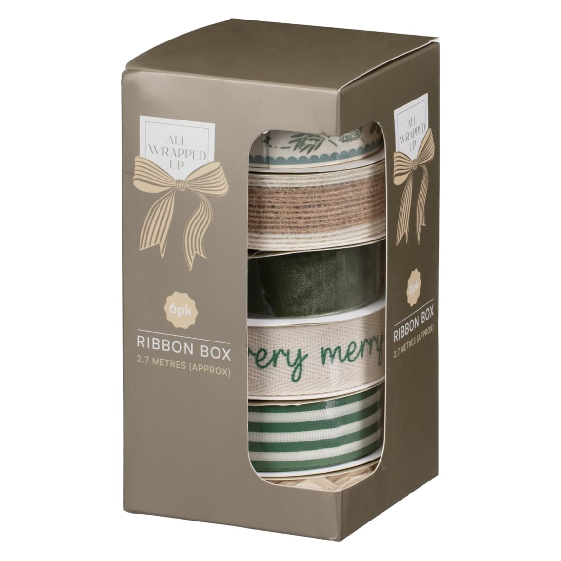 All Wrapped Up Ribbon Set 6pk
