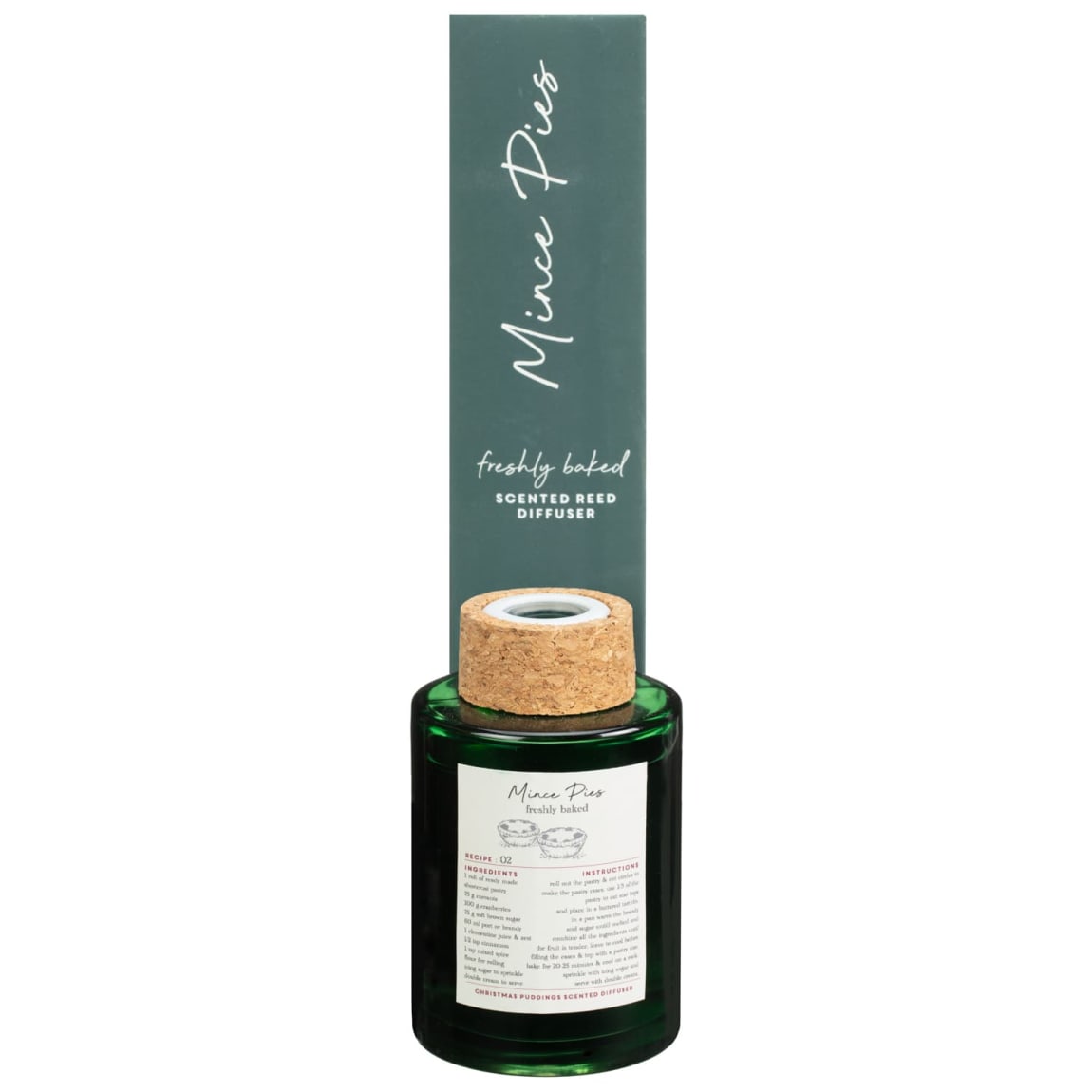 Freshly Baked Scented Reed Diffuser - Mince Pies