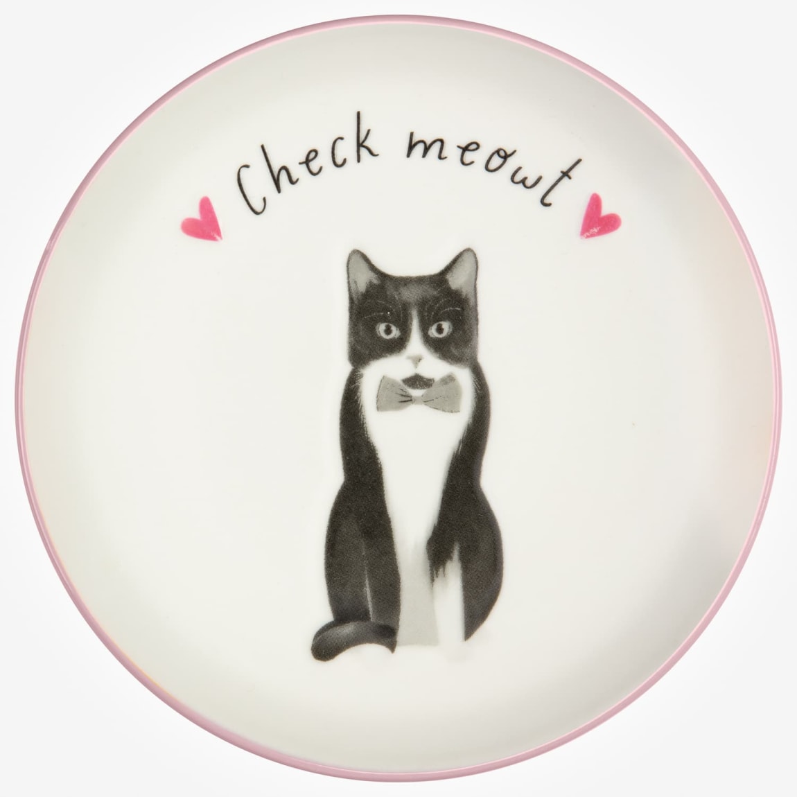 A Tale of Tails Cat Trinket Dish - Check Meowt