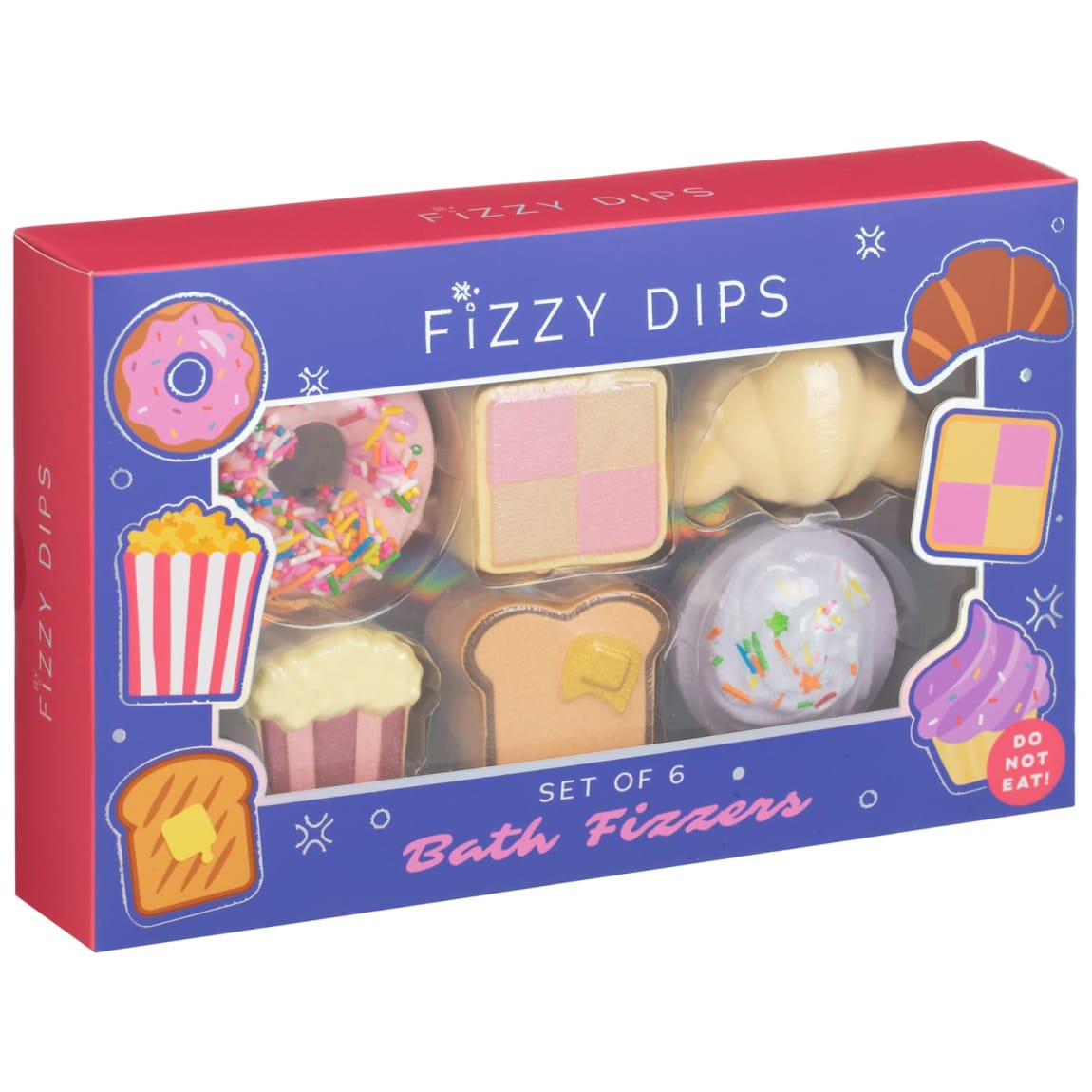 Fizzy Dips Bath Fizzer Set 6pc