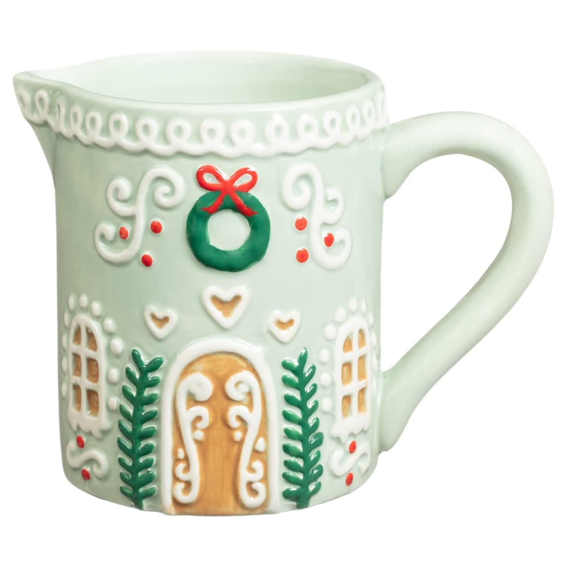 Gingerbread House Milk Jug