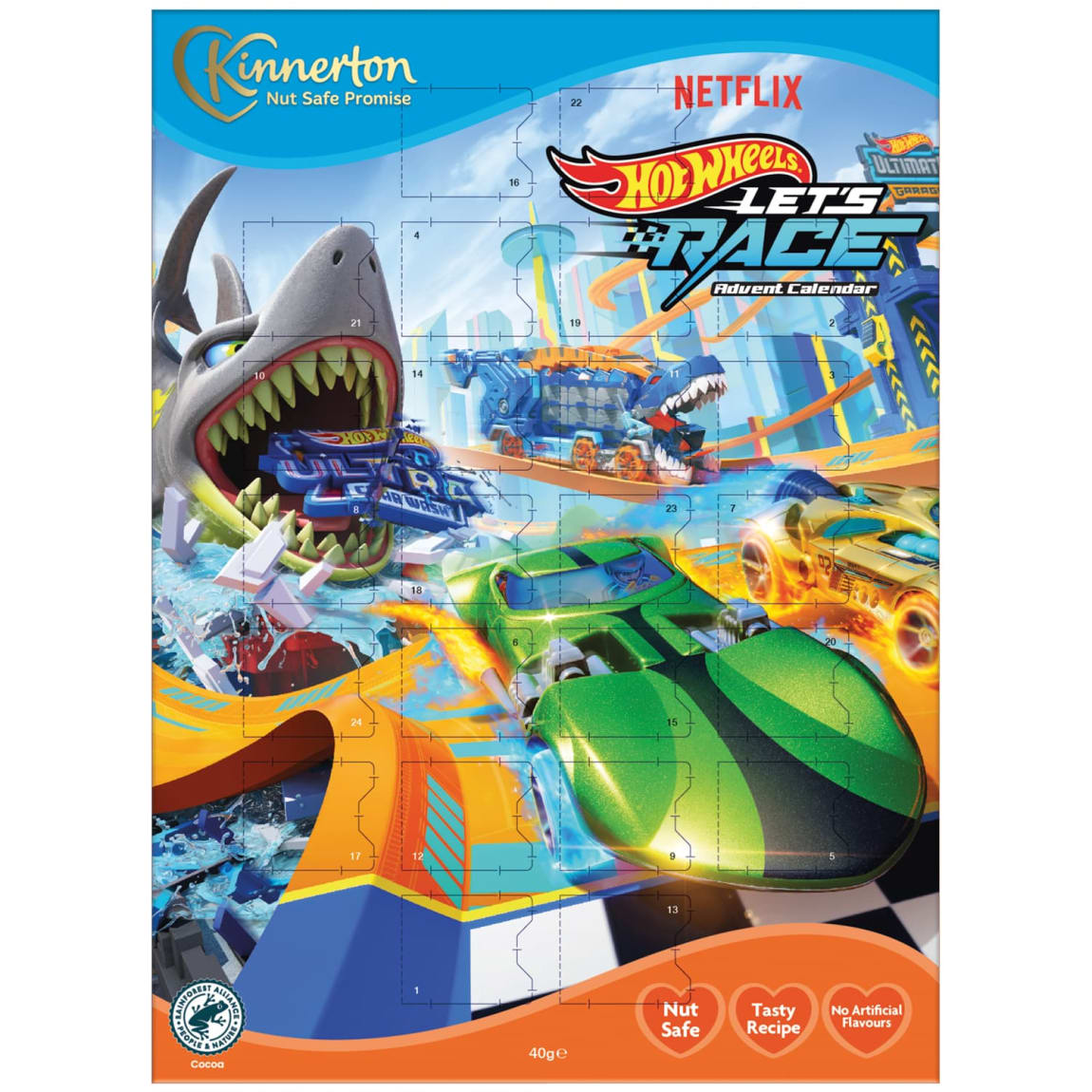 Hot Wheels Advent Calendar 40g