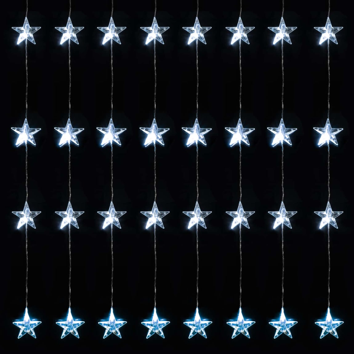 Star Curtain Ultra Bright LED Lights 24pk - Cool White